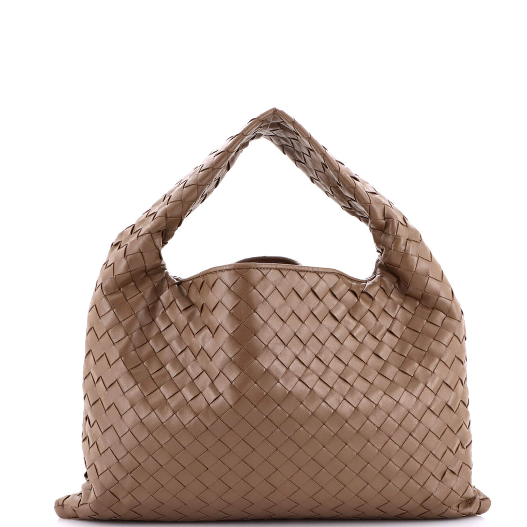 Hop Hobo Intrecciato Leather Small