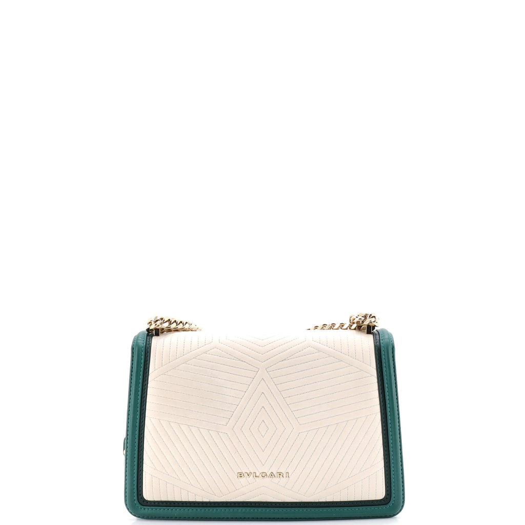 Serpenti Forever Shoulder Bag Quilted Leather Small