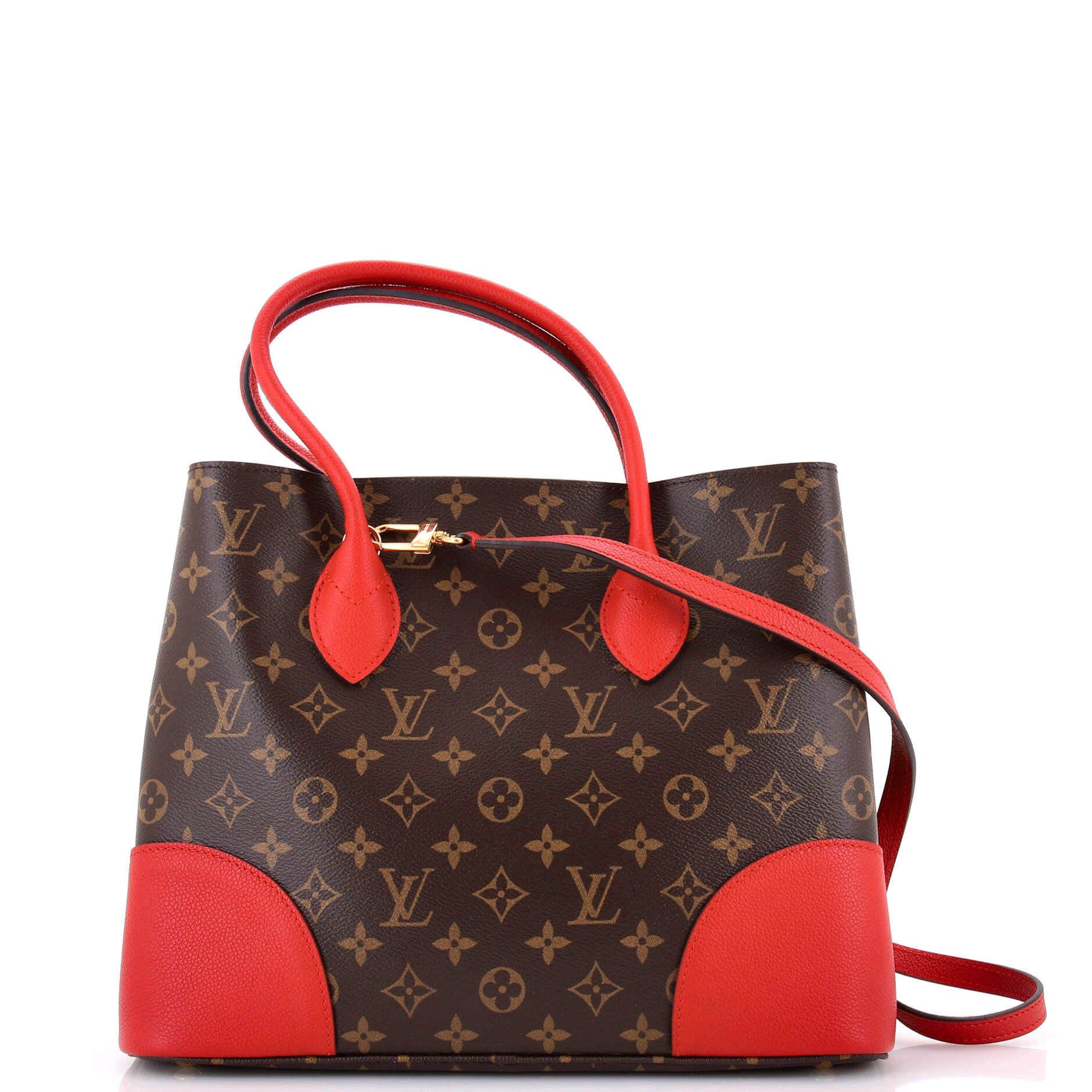 Flandrin Handbag Monogram Canvas and Leather