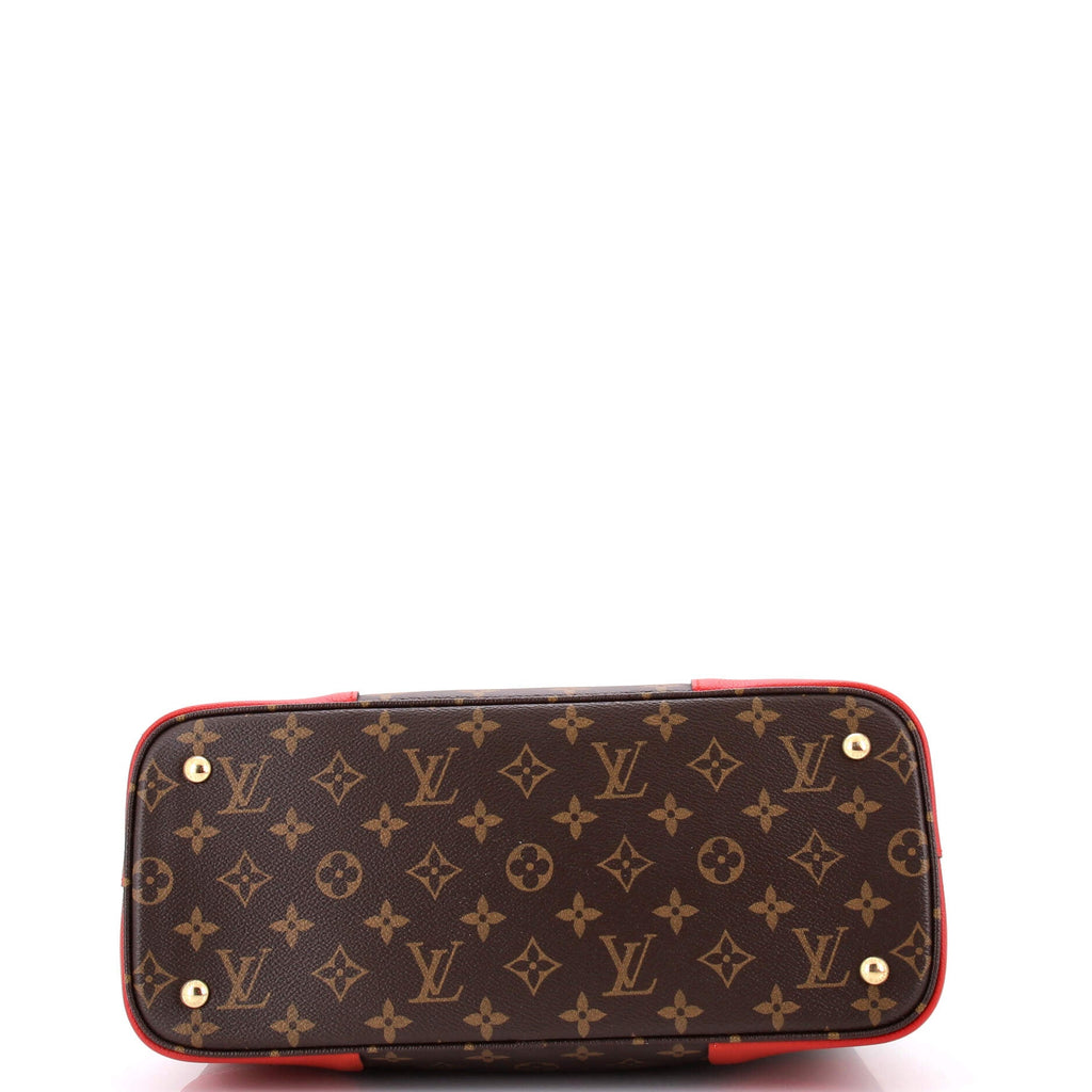 Flandrin Handbag Monogram Canvas and Leather