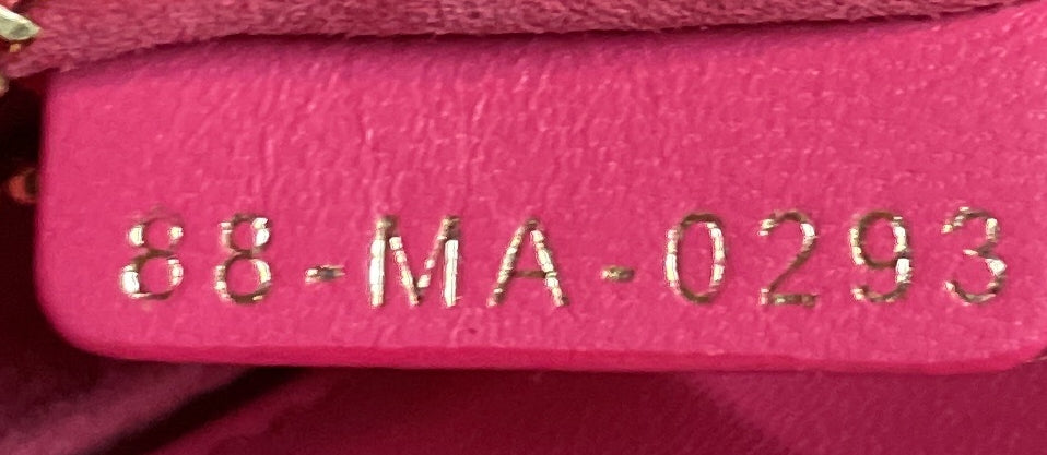 My ABCDior Lady Dior Bag Cannage Quilt Lambskin