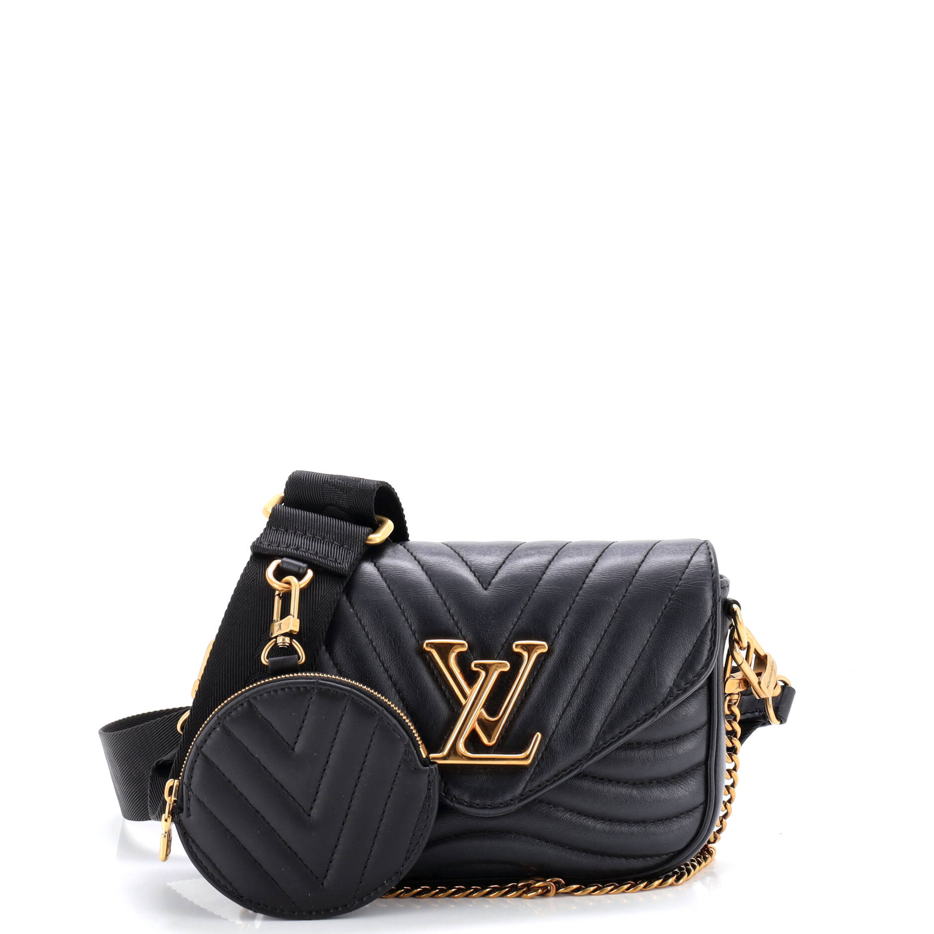 New Wave Multi Pochette Quilted Leather