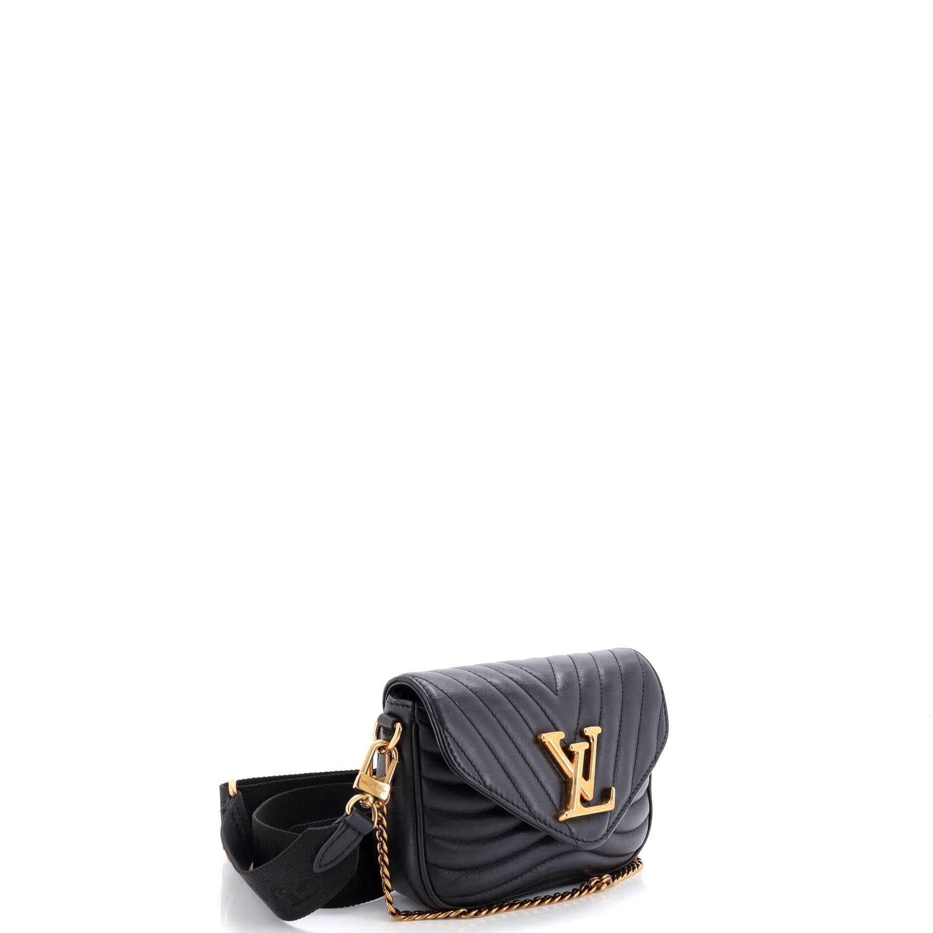 New Wave Multi Pochette Quilted Leather