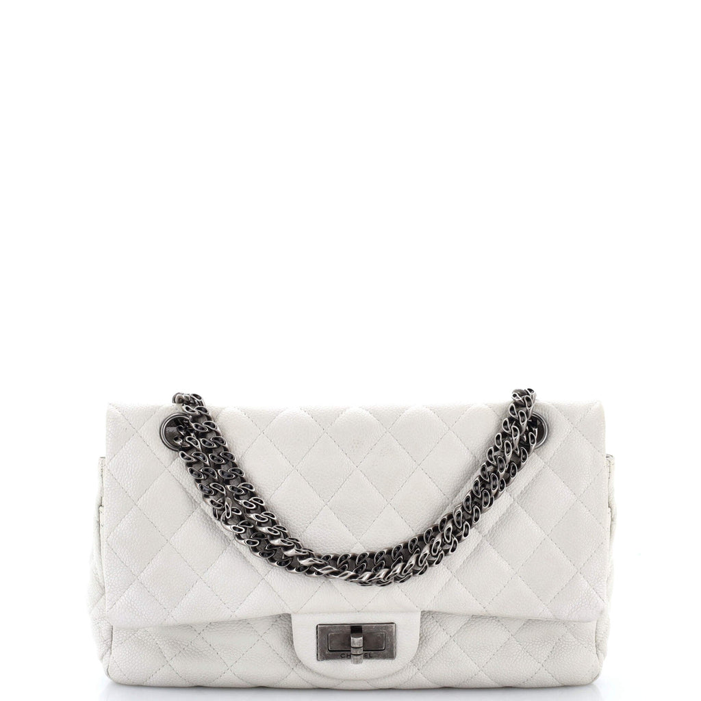 Reissue 2.55 Flap Bag Quilted Caviar 225