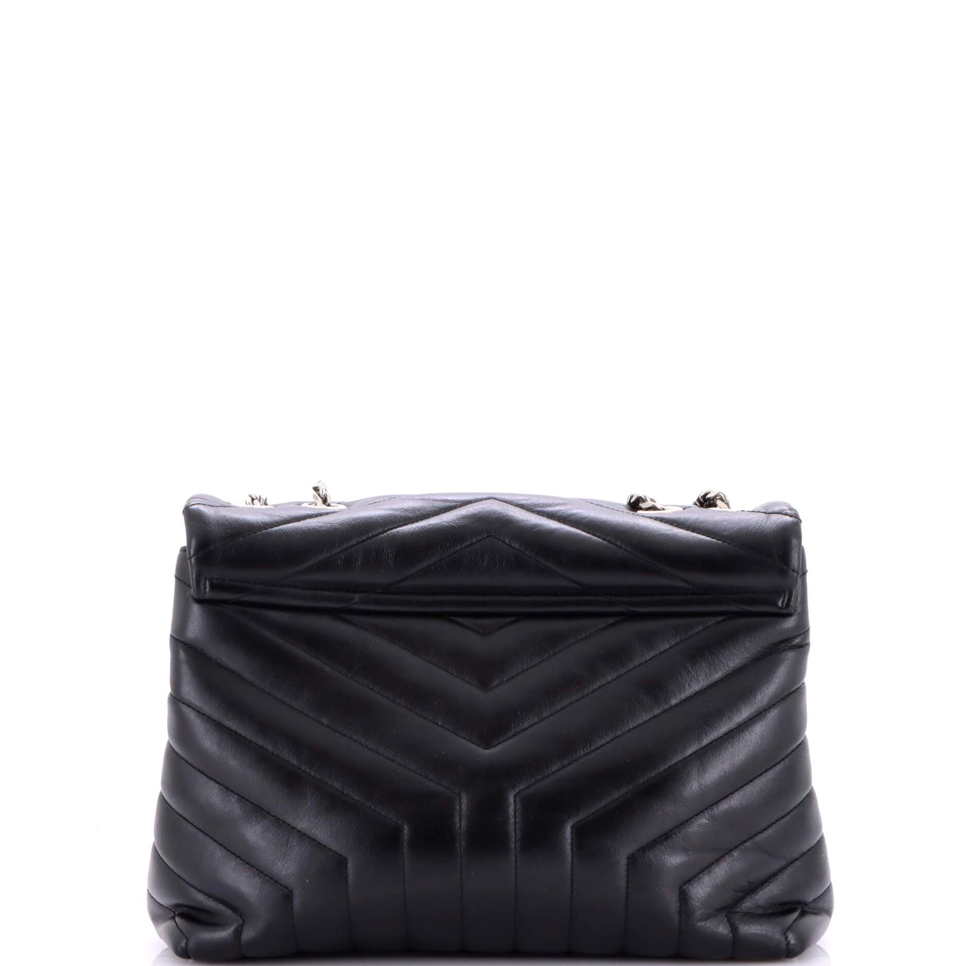 Loulou Shoulder Bag Matelasse Chevron Leather Medium