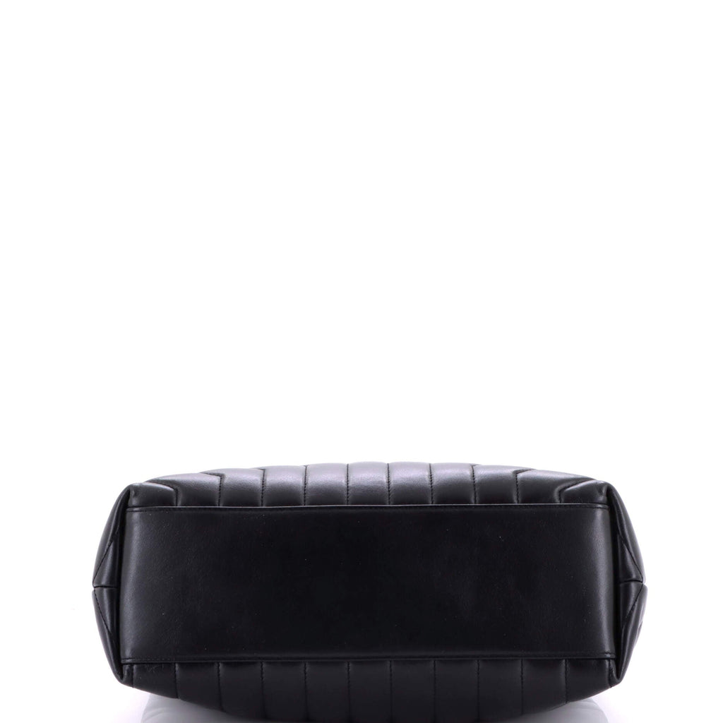 Loulou Shoulder Bag Matelasse Chevron Leather Medium