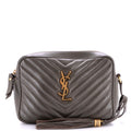 Lou Camera Bag Matelasse Chevron Leather Small