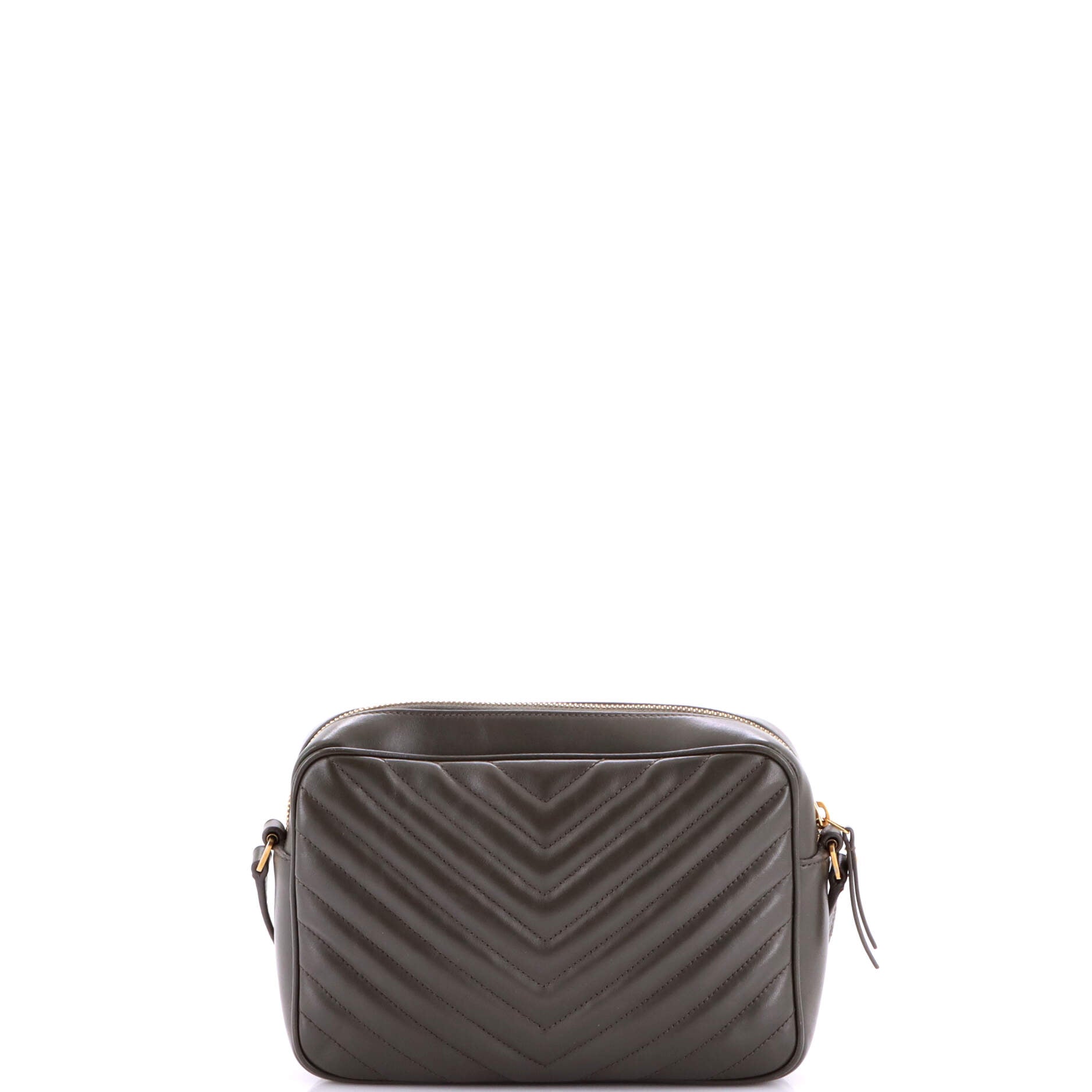 Lou Camera Bag Matelasse Chevron Leather Small