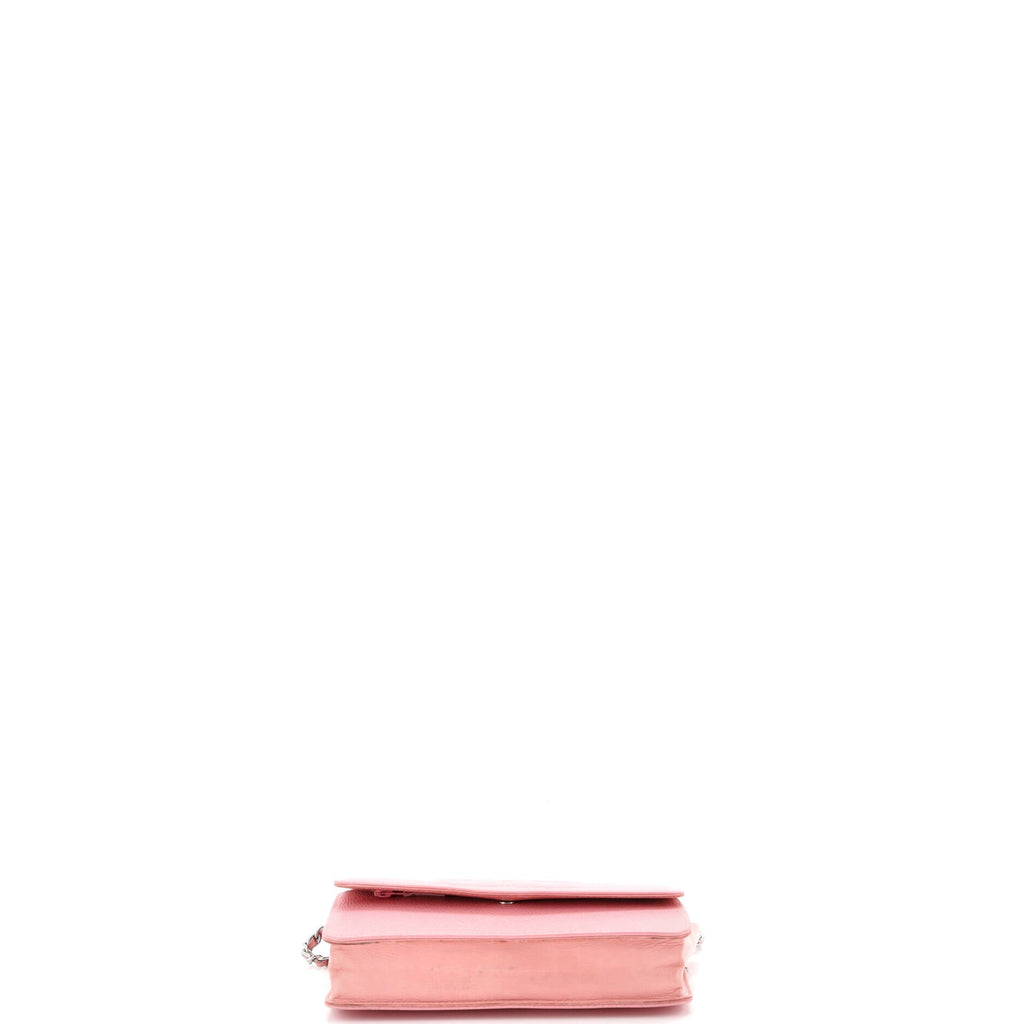Wallet on Chain Quilted Caviar Mini