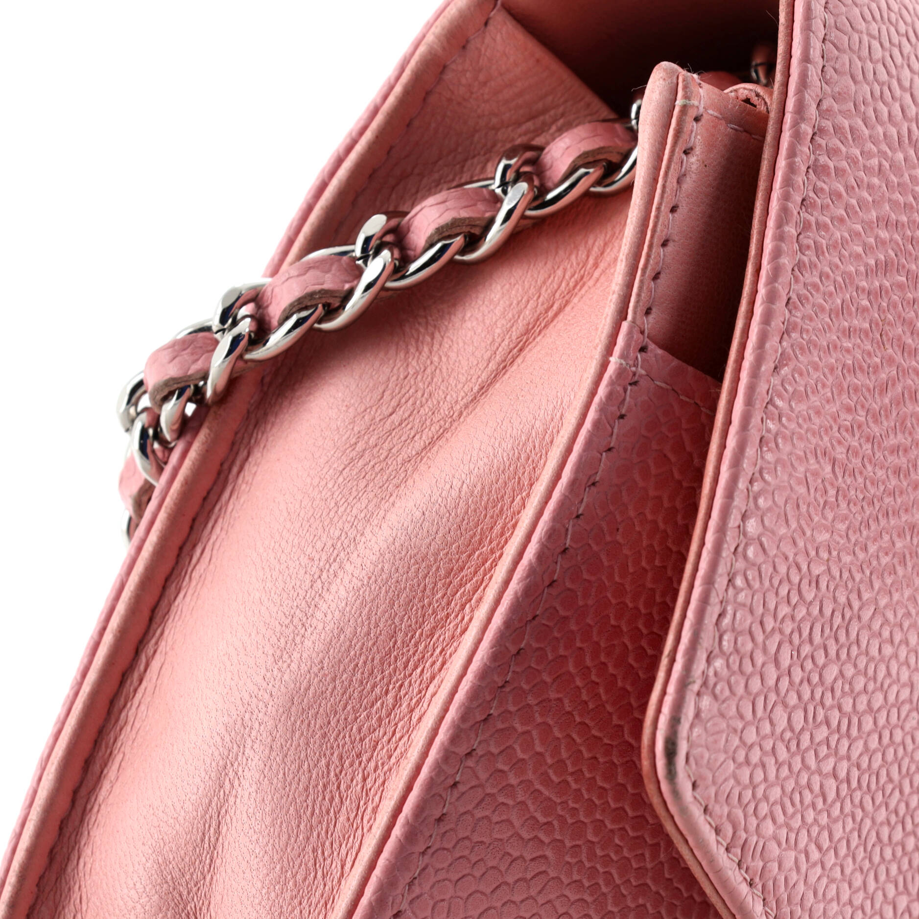 Wallet on Chain Quilted Caviar Mini