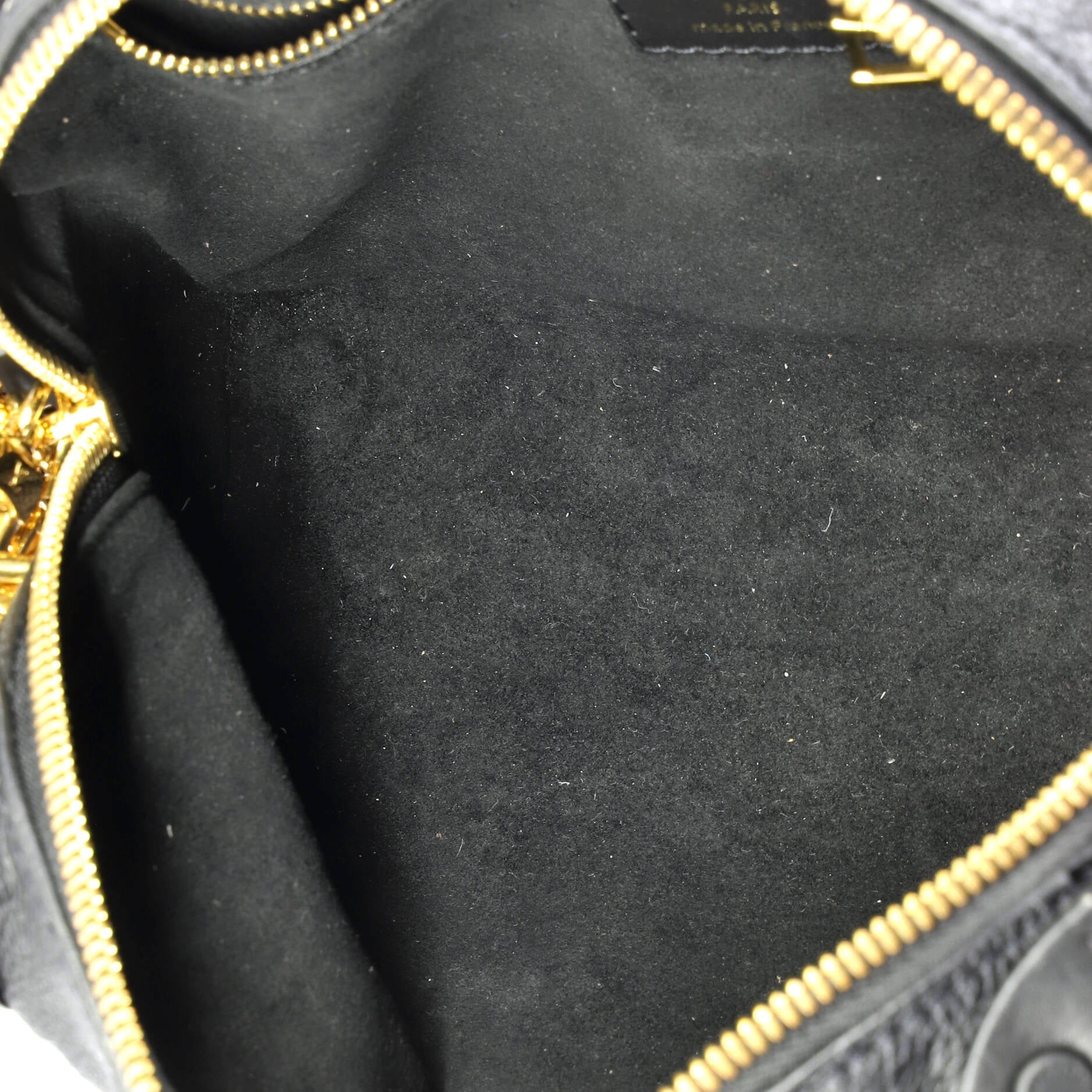 Petite Malle Souple Handbag Monogram Empreinte Leather