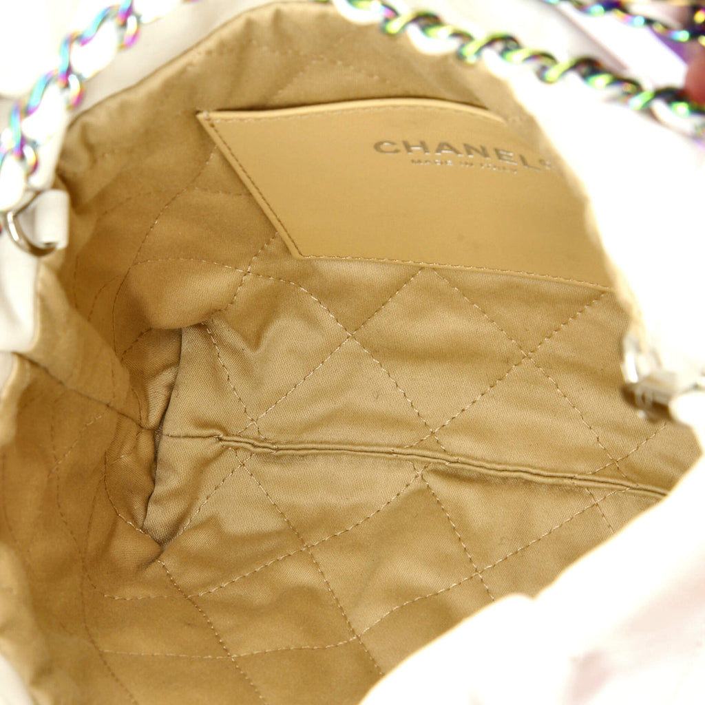 22 Chain Hobo Quilted Calfskin Mini