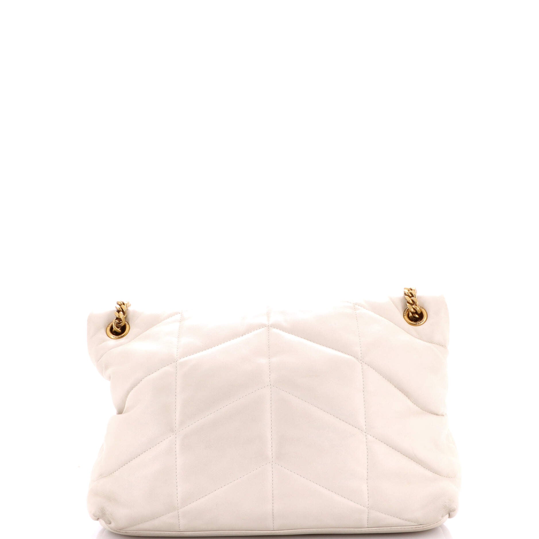Loulou Puffer Shoulder Bag Quilted Leather Medium
