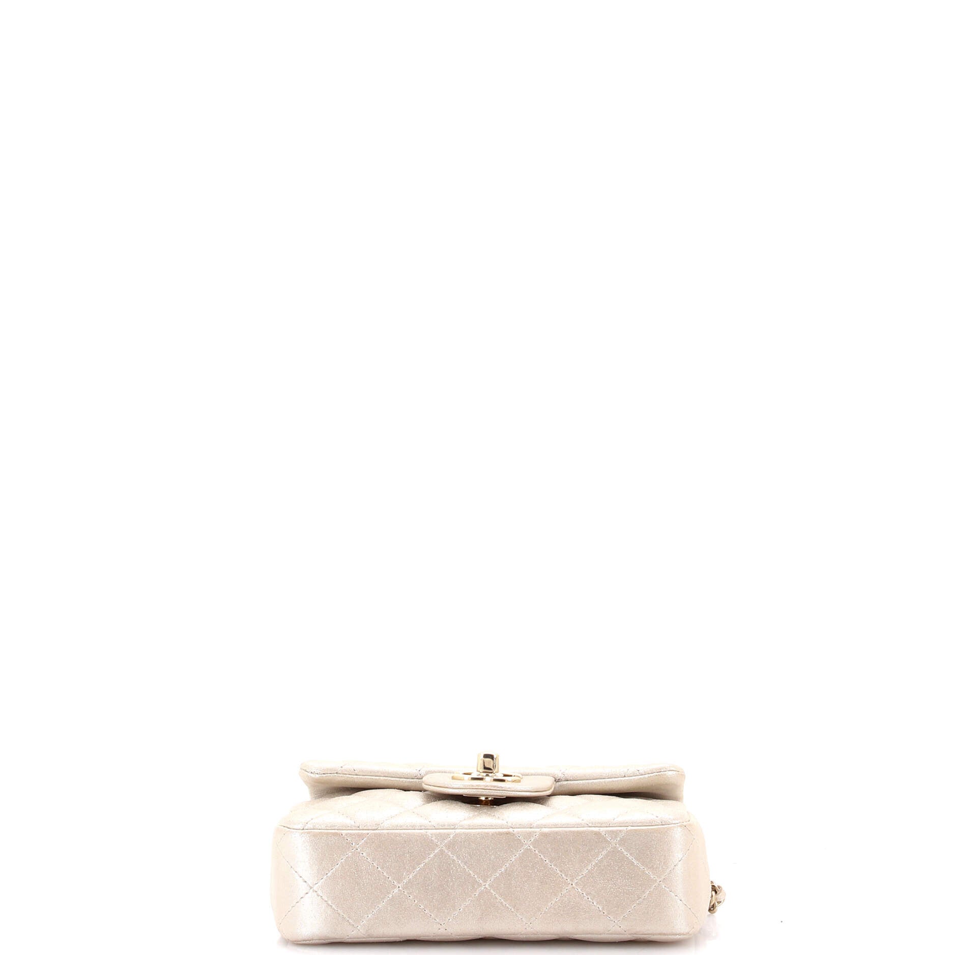 Classic Single Flap Bag Quilted Iridescent Calfskin Mini