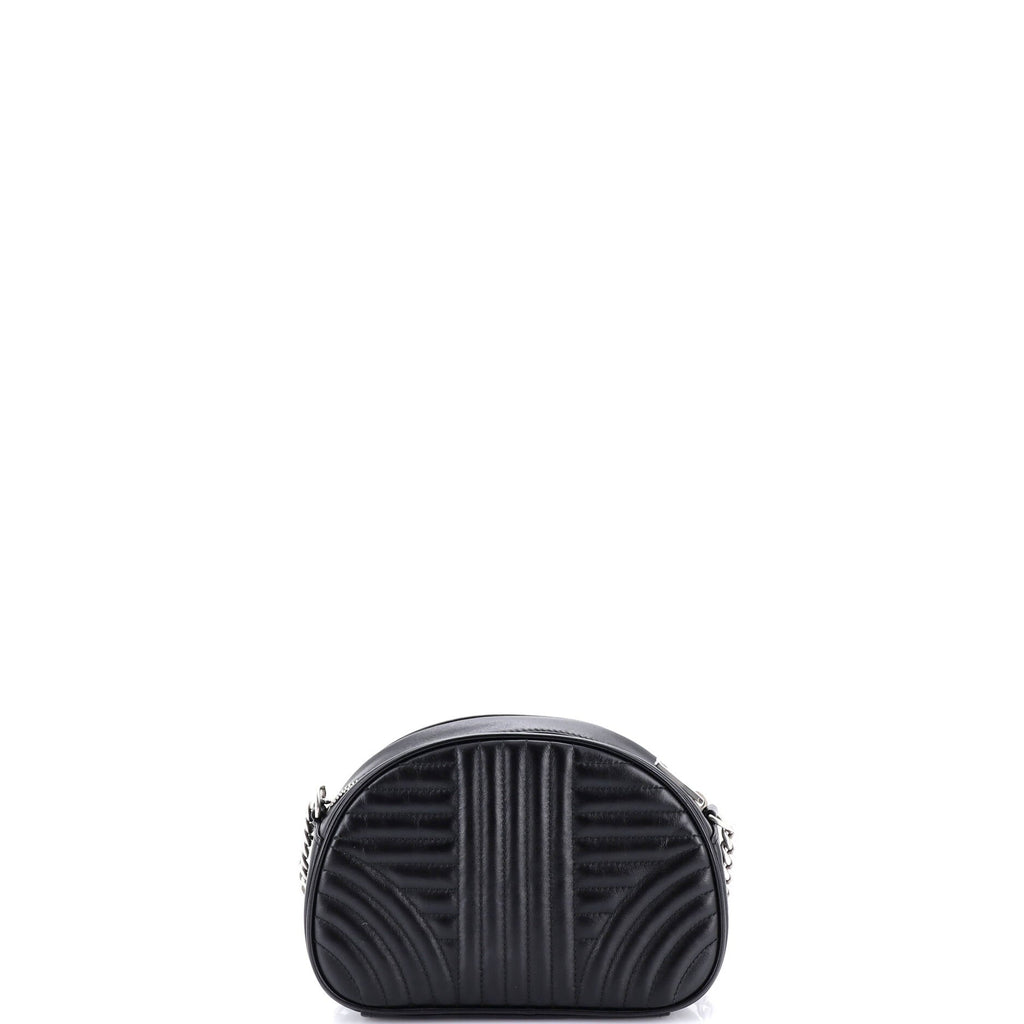 Dome Crossbody Bag Diagramme Quilted Leather Small