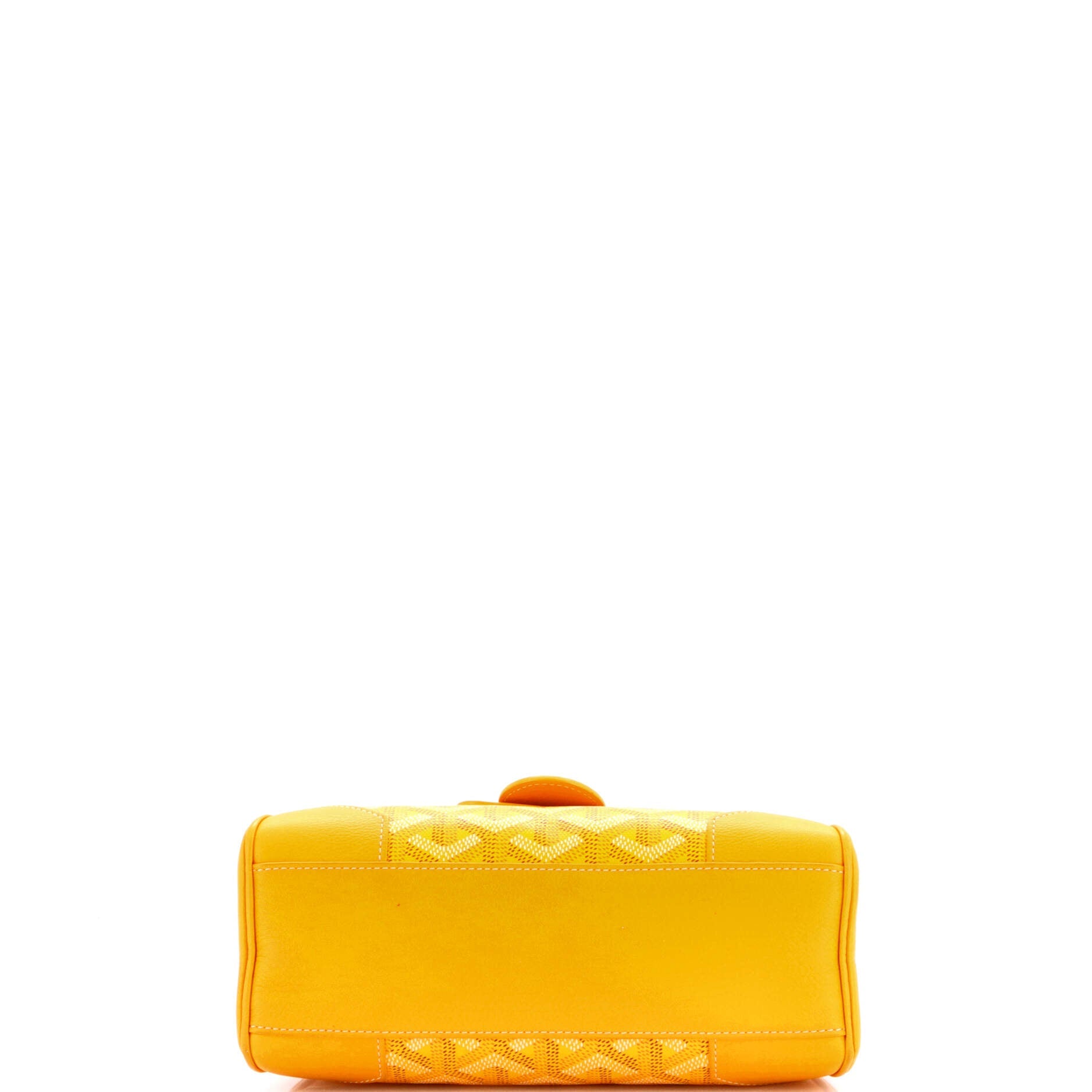 Saigon Top Handle Bag Coated Canvas with Leather Mini
