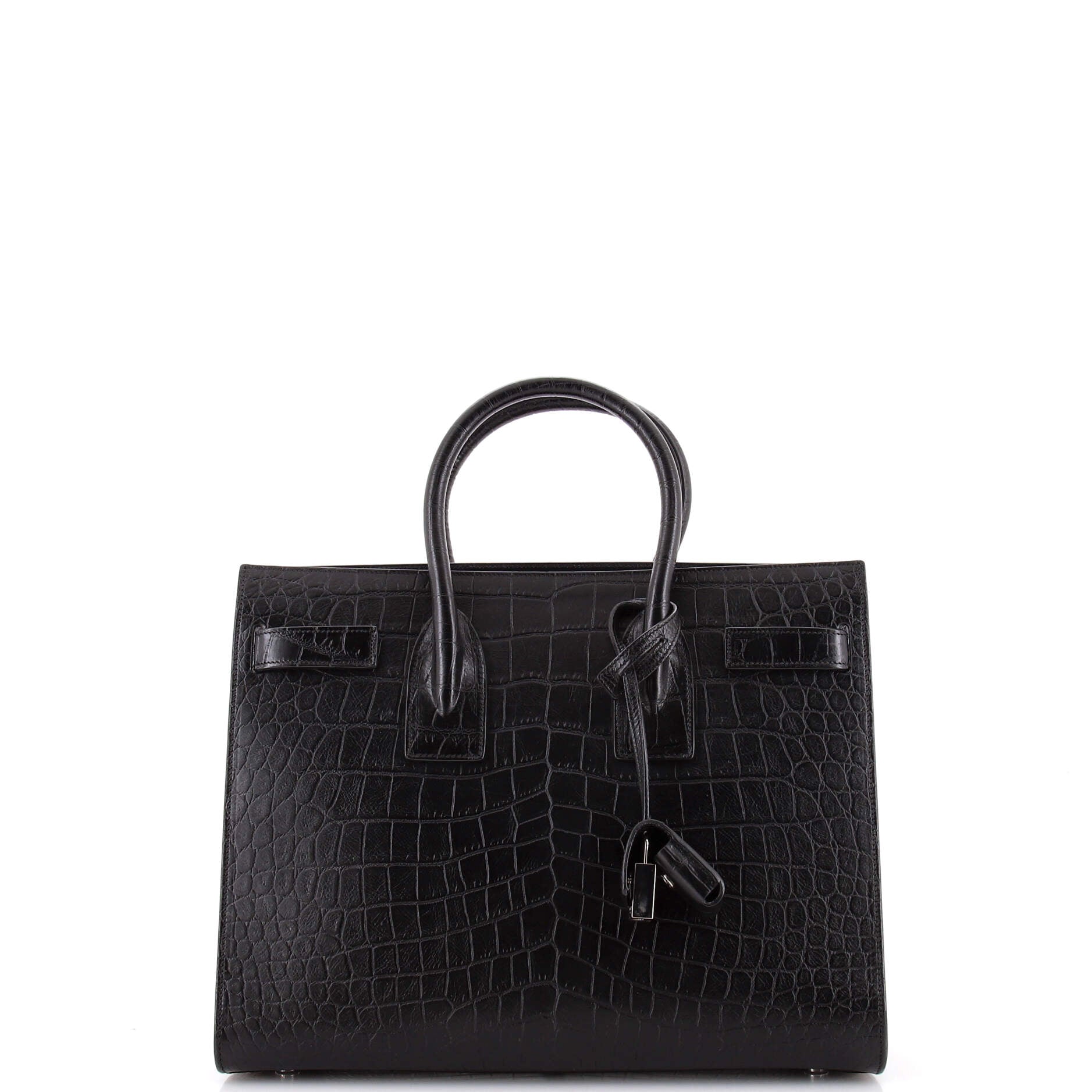 Sac de Jour NM Bag Crocodile Embossed Leather Small