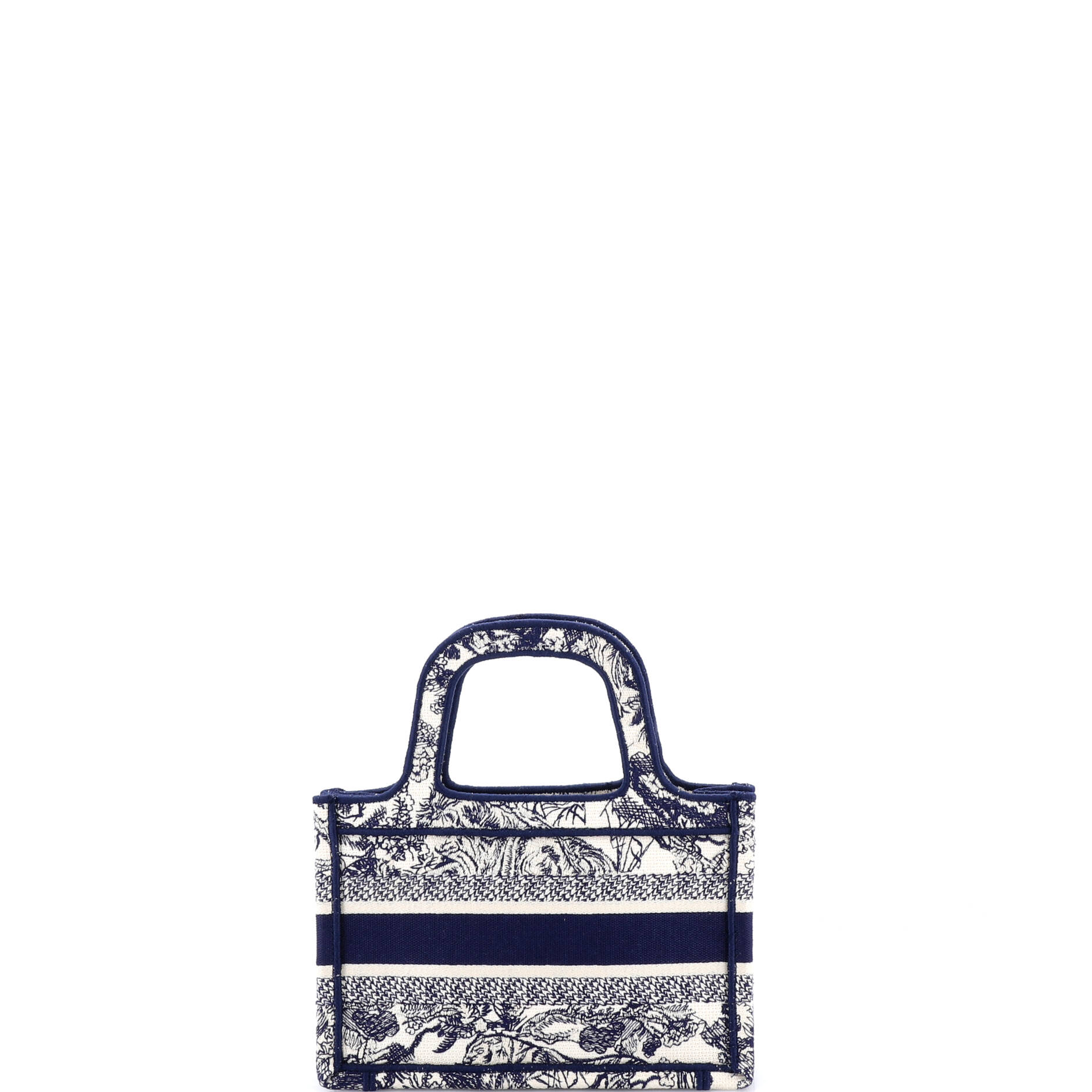 Book Tote Oblique Canvas Mini