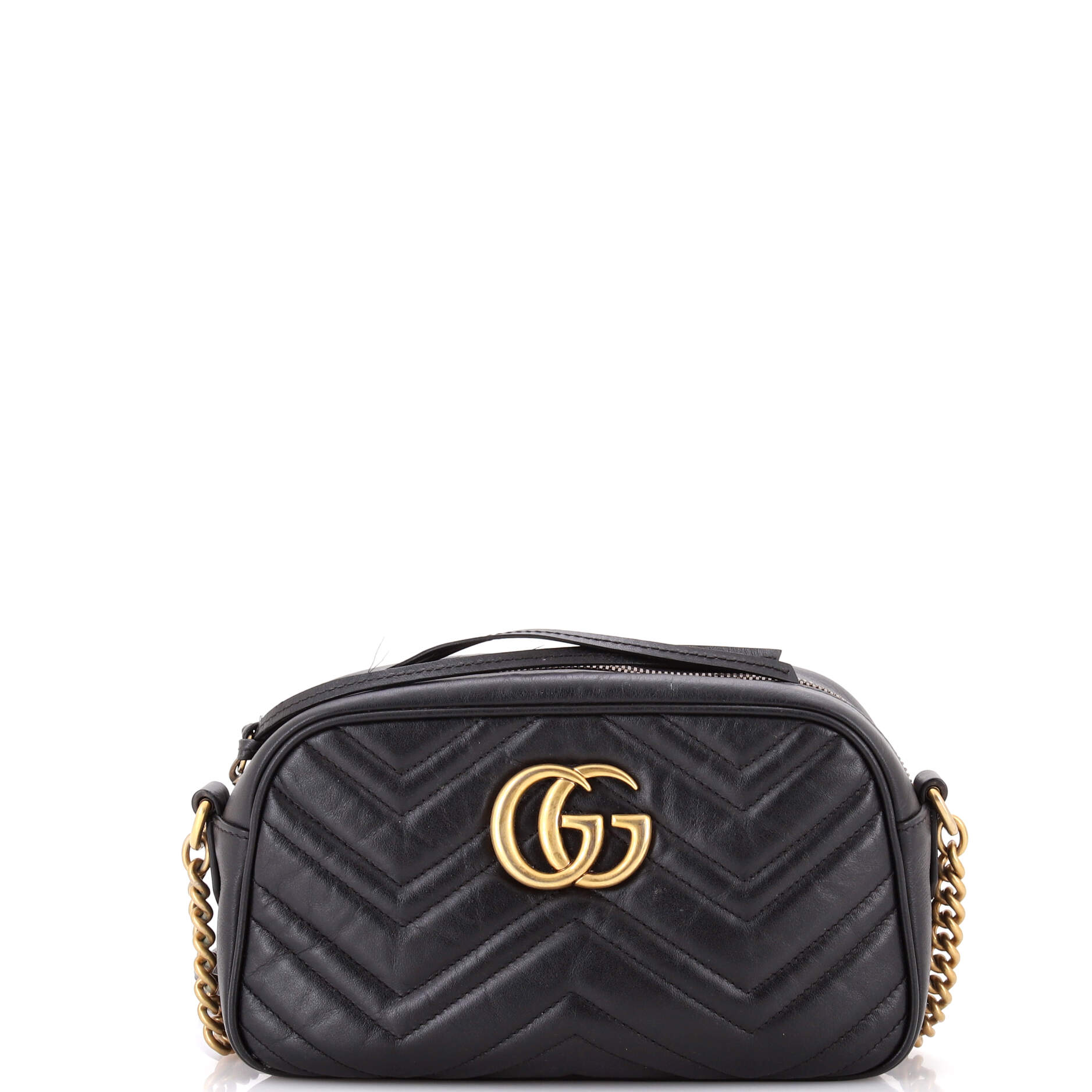 GG Marmont Shoulder Bag Matelasse Leather Small
