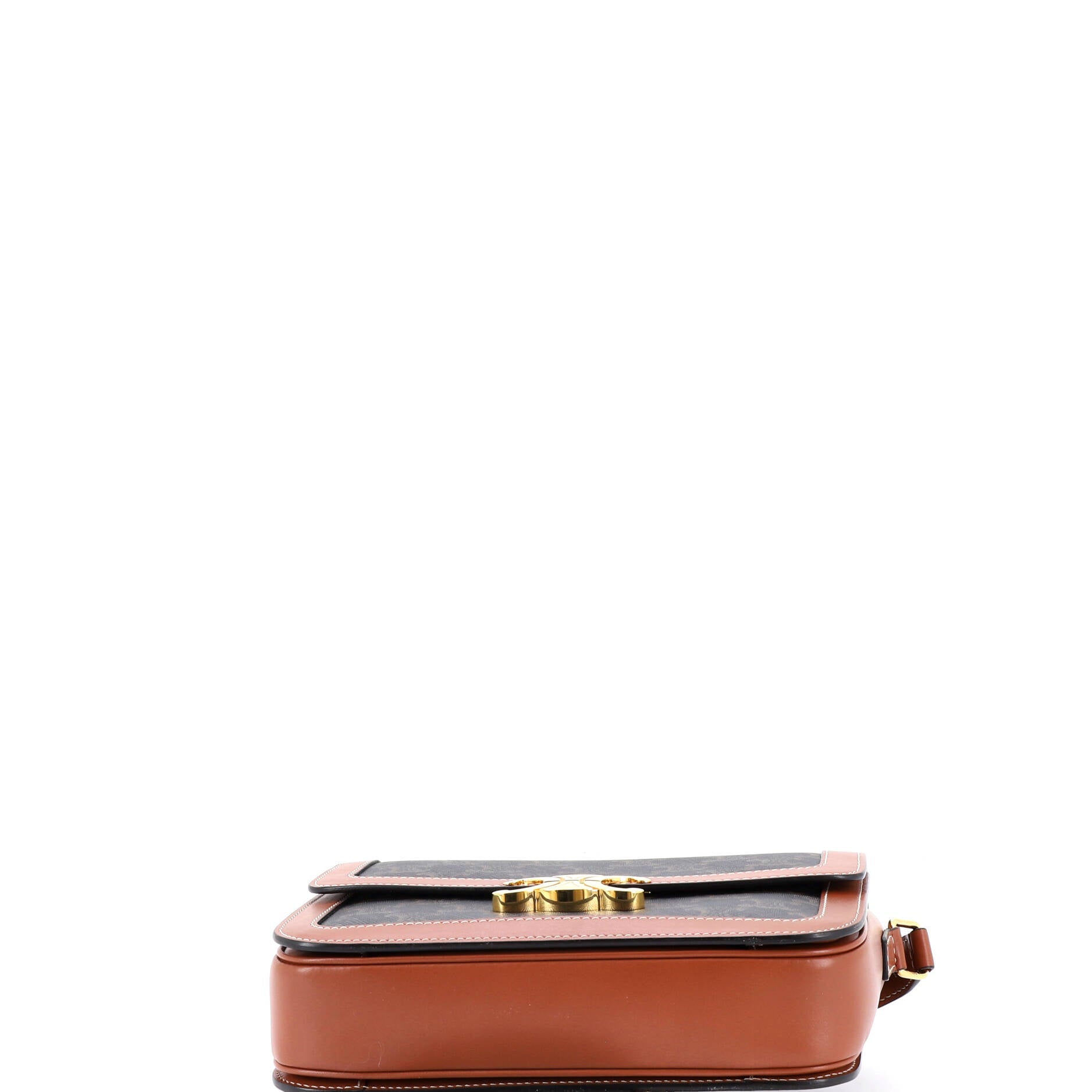 Triomphe Shoulder Bag Triomphe Coated Canvas Medium