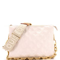Coussin Bag Monogram Embossed Lambskin PM