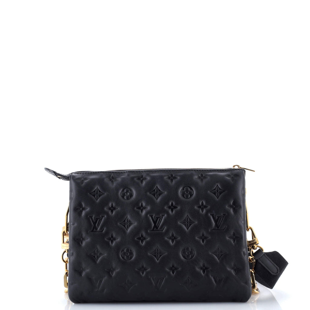 Coussin Bag Monogram Embossed Lambskin PM