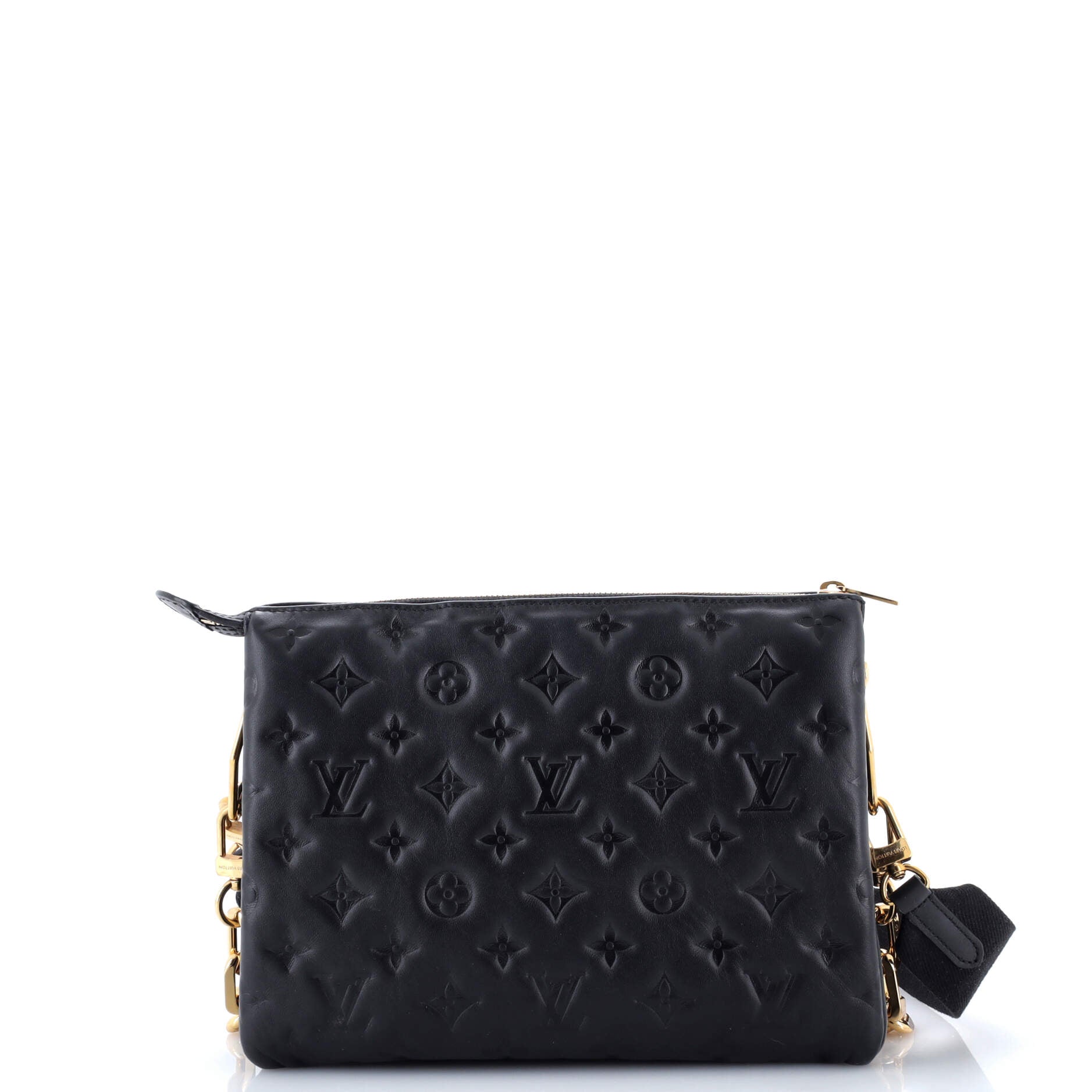 Coussin Bag Monogram Embossed Lambskin PM