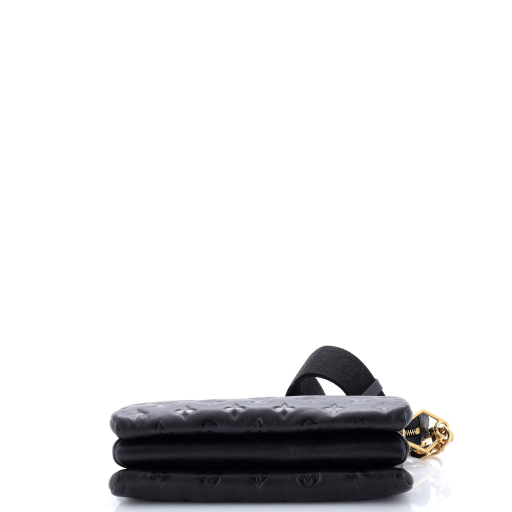 Coussin Bag Monogram Embossed Lambskin PM