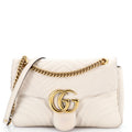 GG Marmont Flap Bag Matelasse Leather Medium