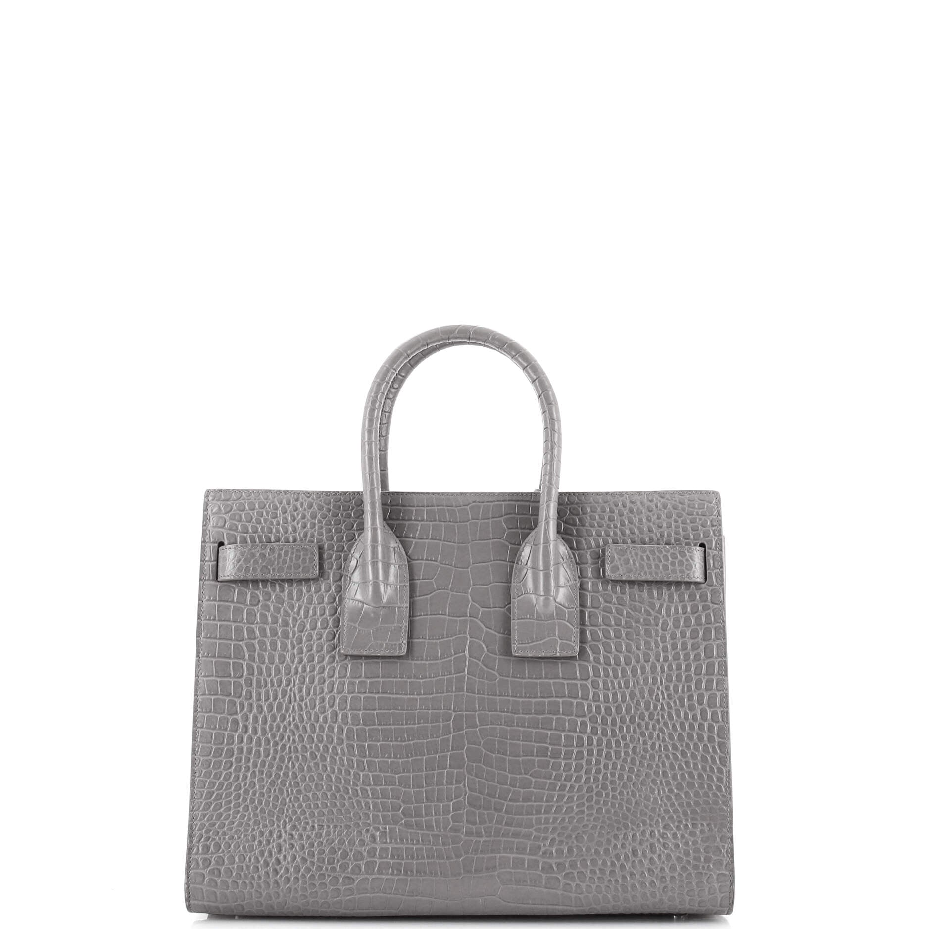 Sac de Jour NM Bag Crocodile Embossed Leather Small