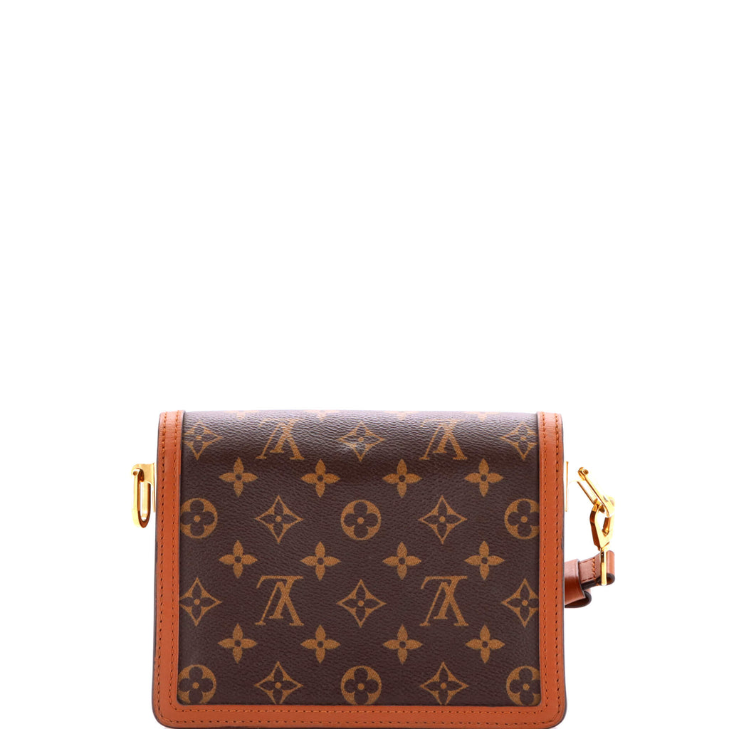 Dauphine Shoulder Bag Reverse Monogram Canvas Mini