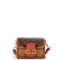 Dauphine Shoulder Bag Reverse Monogram Canvas Mini