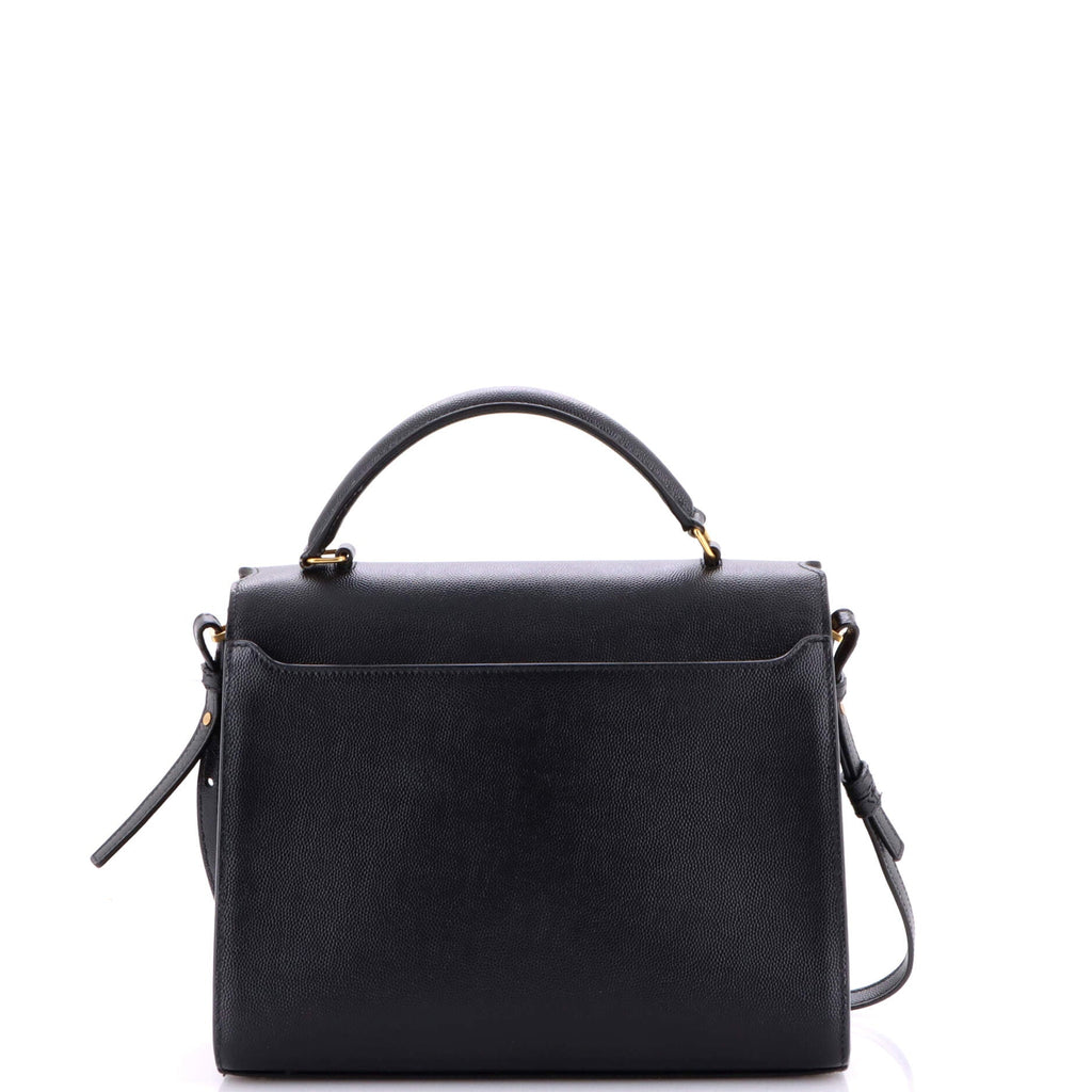 Cassandra Top Handle Bag Leather Medium