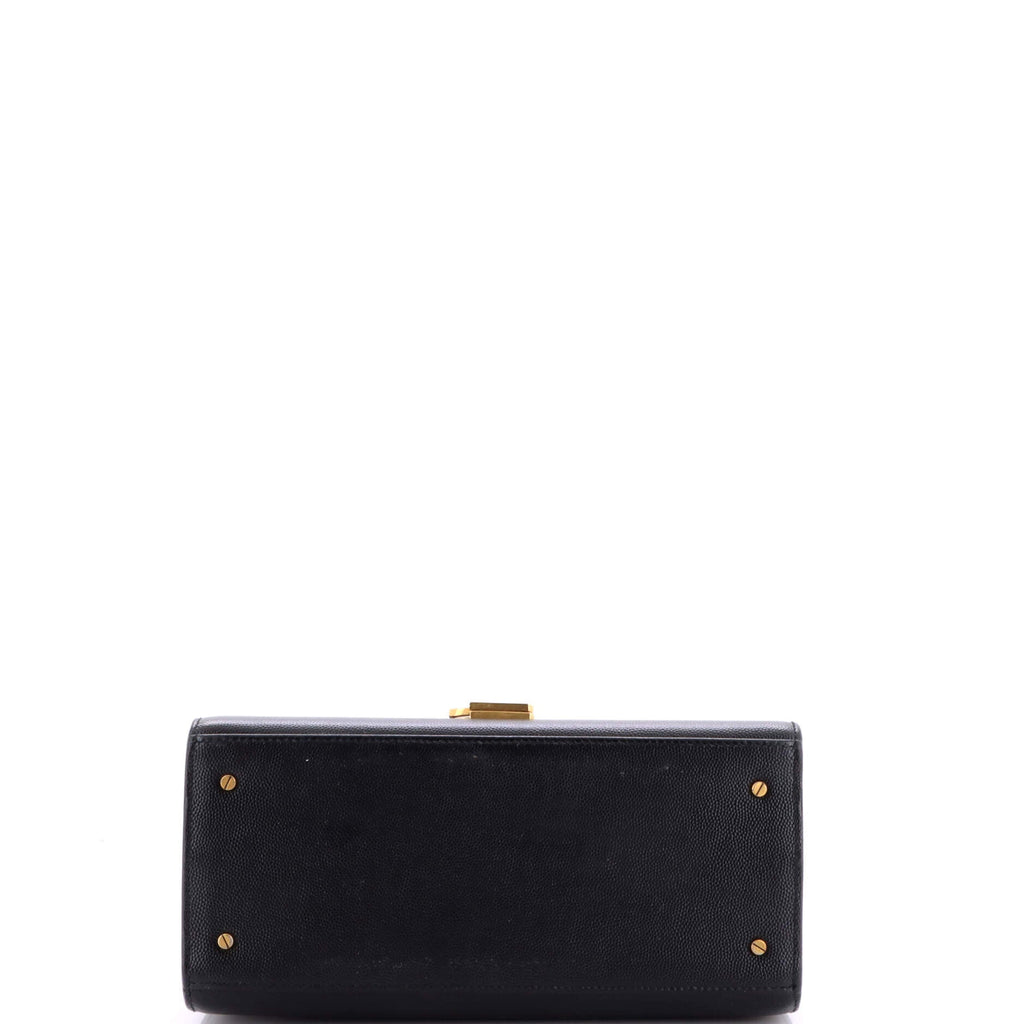 Cassandra Top Handle Bag Leather Medium