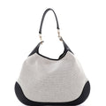 B Shoulder Bag Canvas Large
