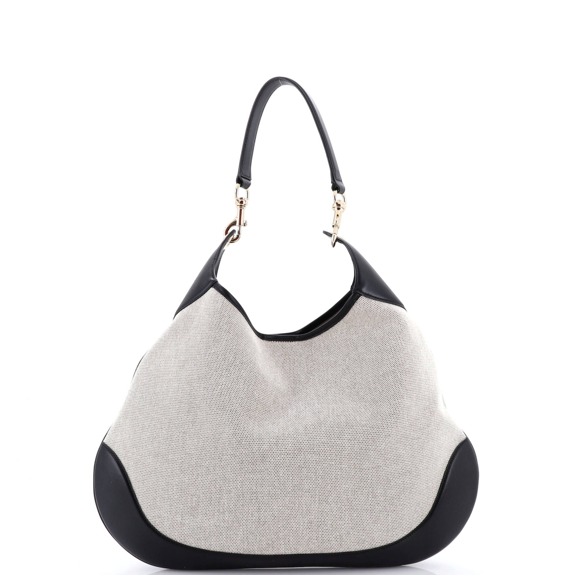 B Shoulder Bag Canvas Large