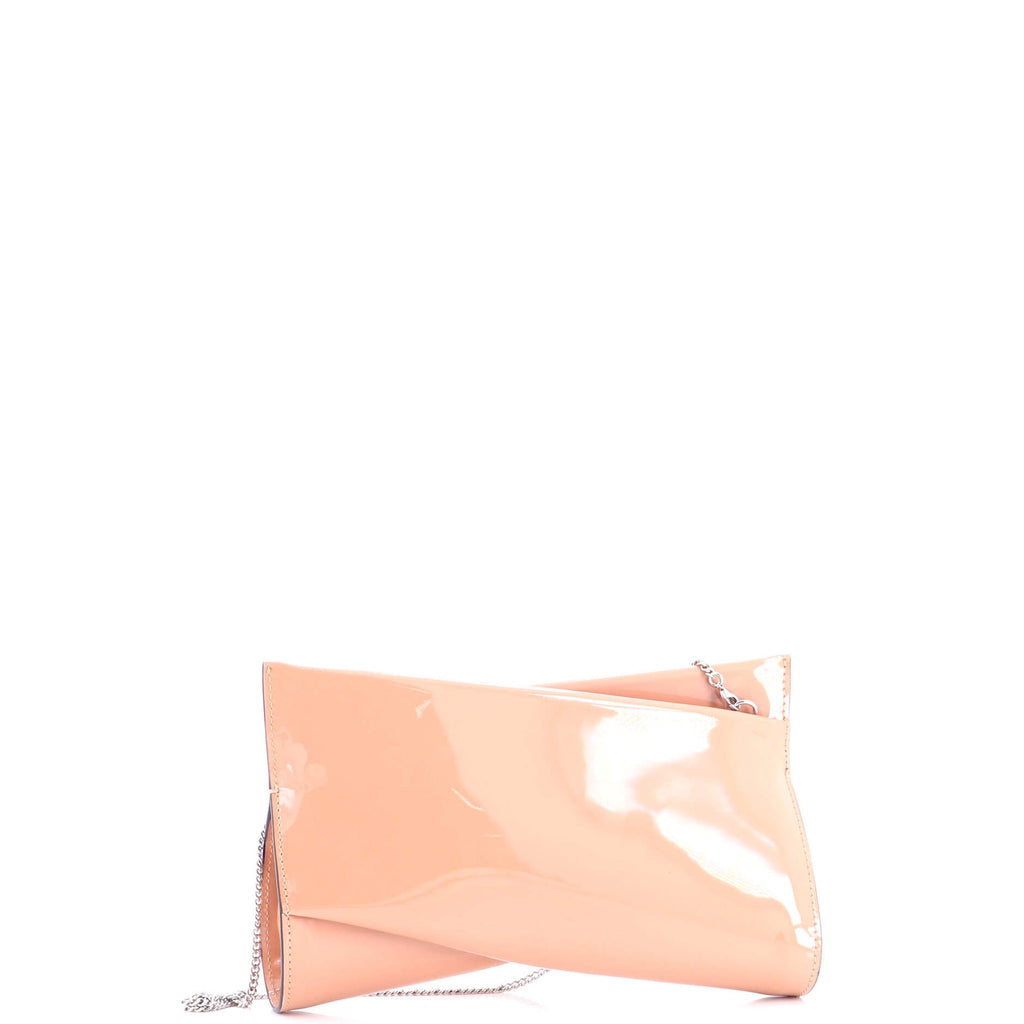 Loubitwist Clutch On Chain Leather Small