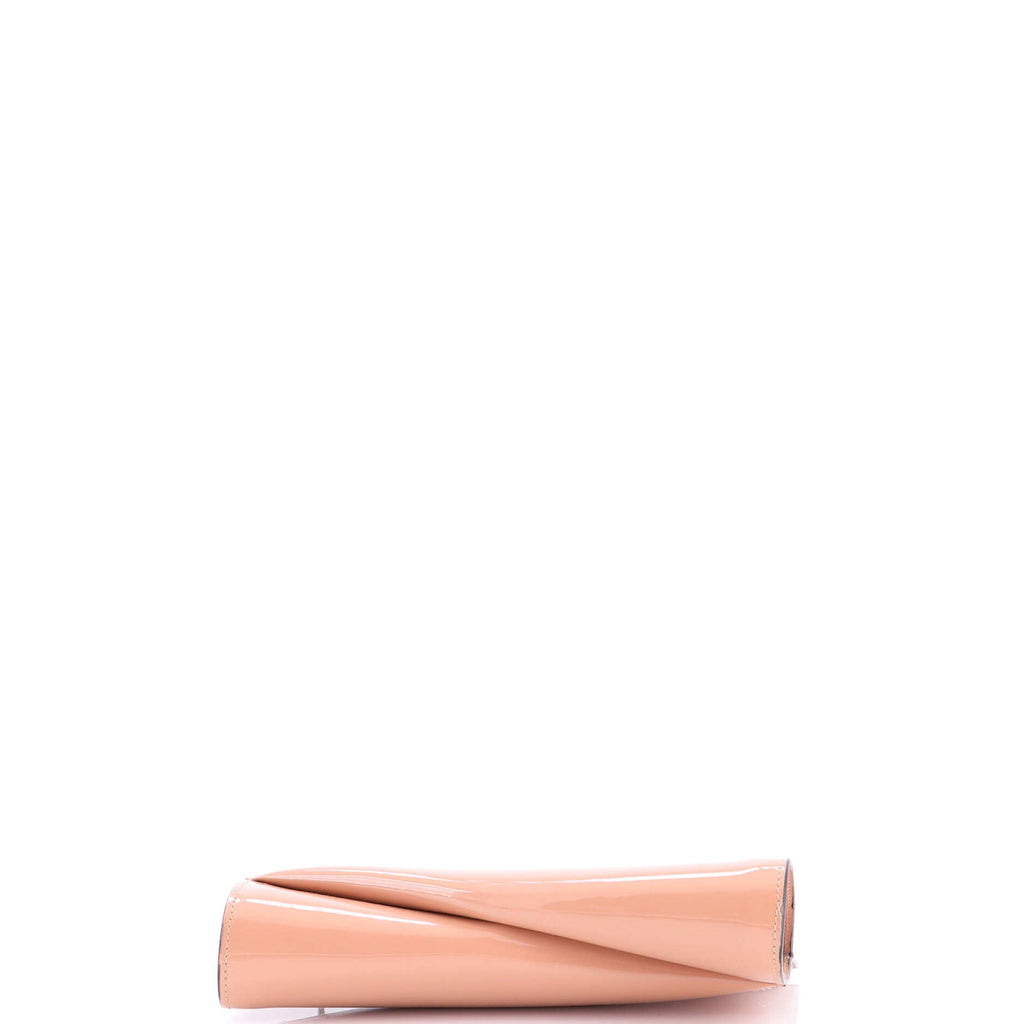 Loubitwist Clutch On Chain Leather Small