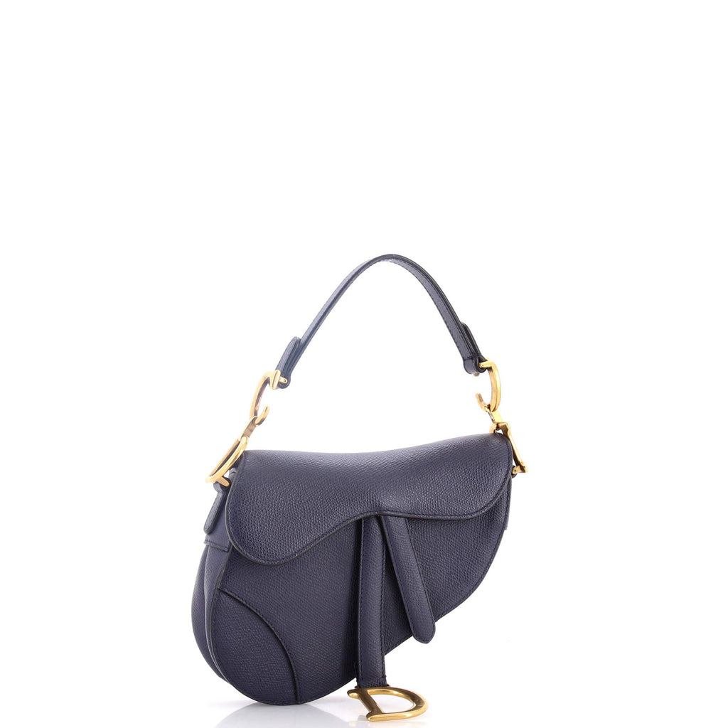 Saddle Handbag Leather Mini