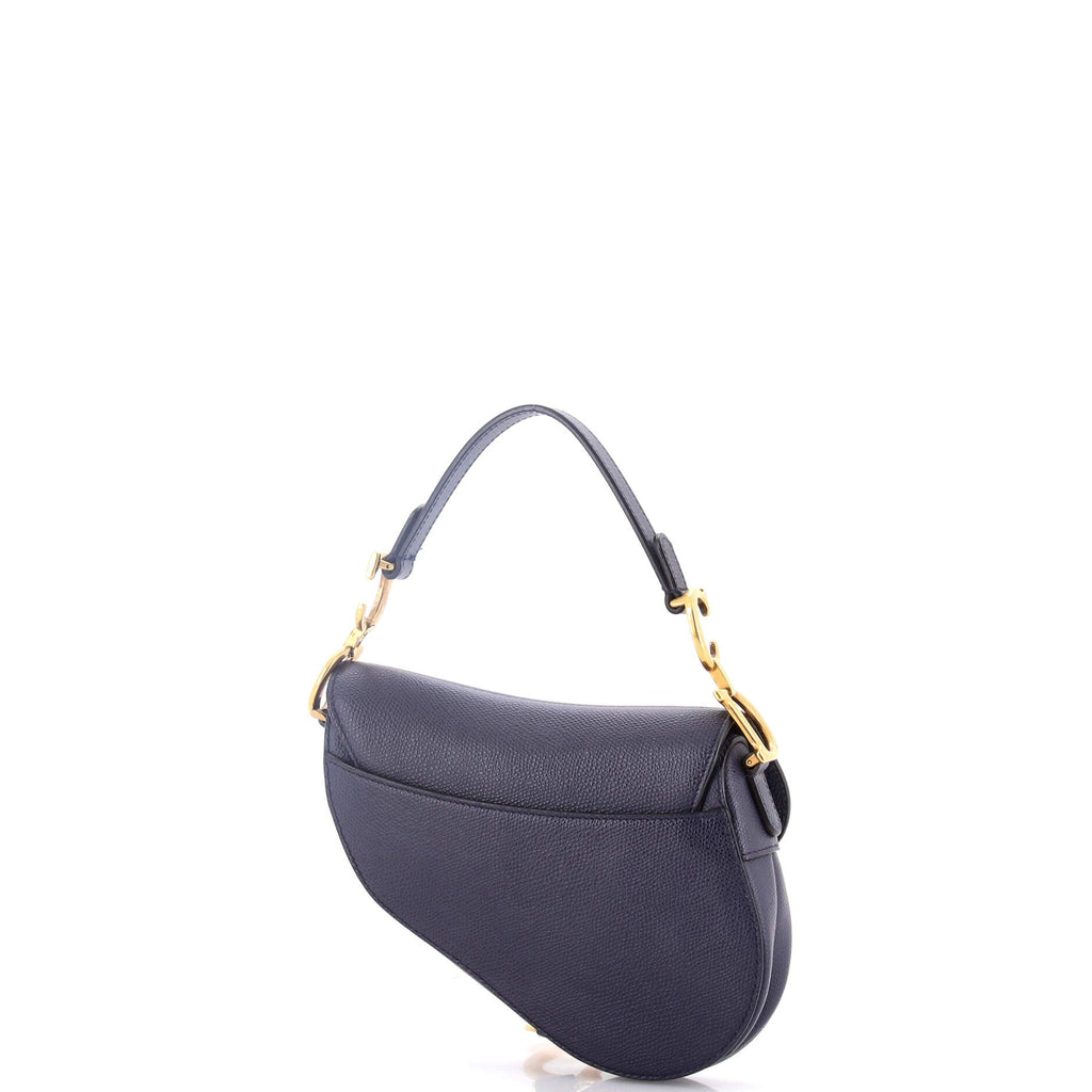 Saddle Handbag Leather Mini