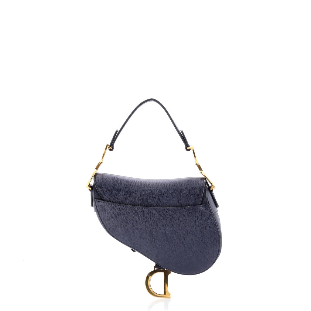 Saddle Handbag Leather Mini