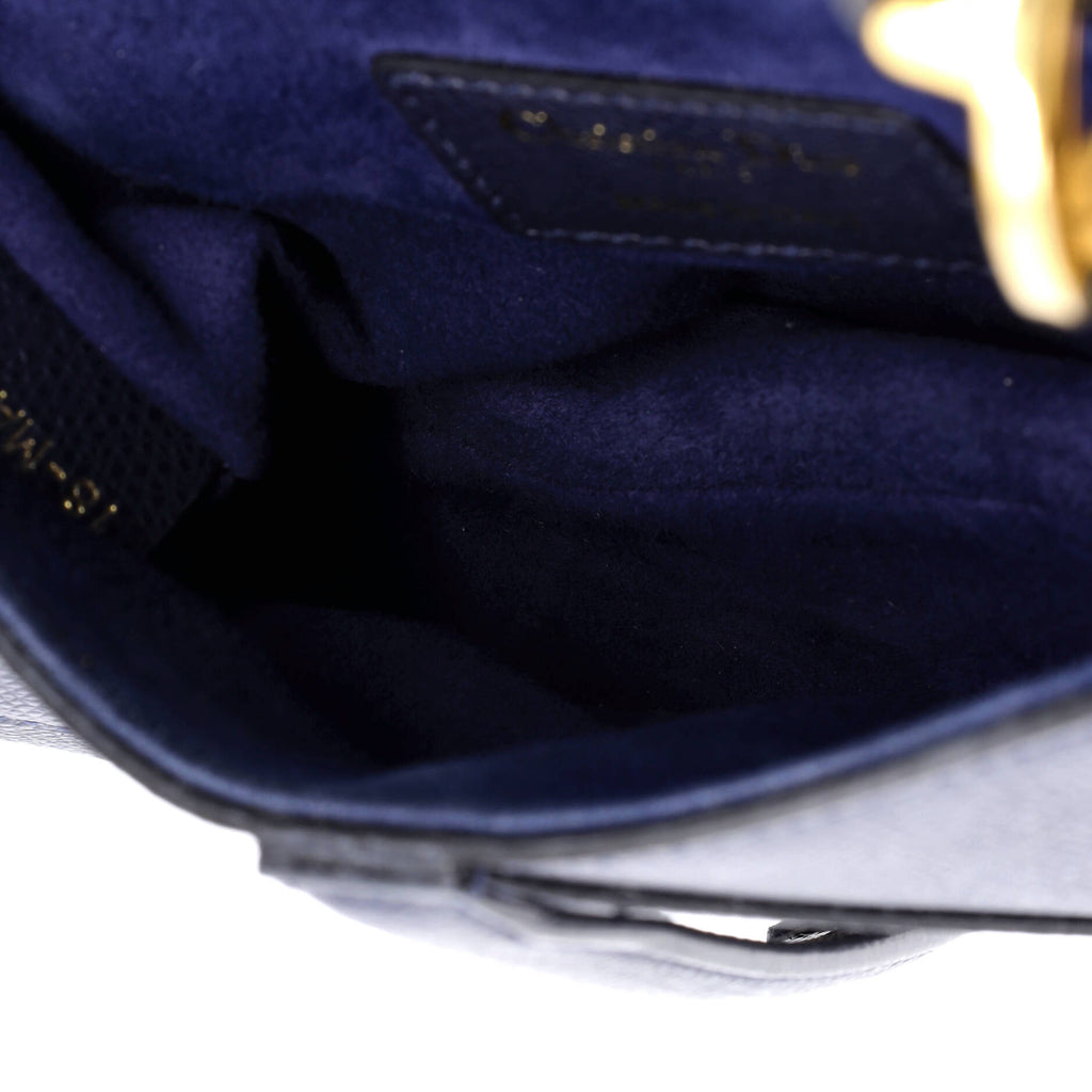 Saddle Handbag Leather Mini