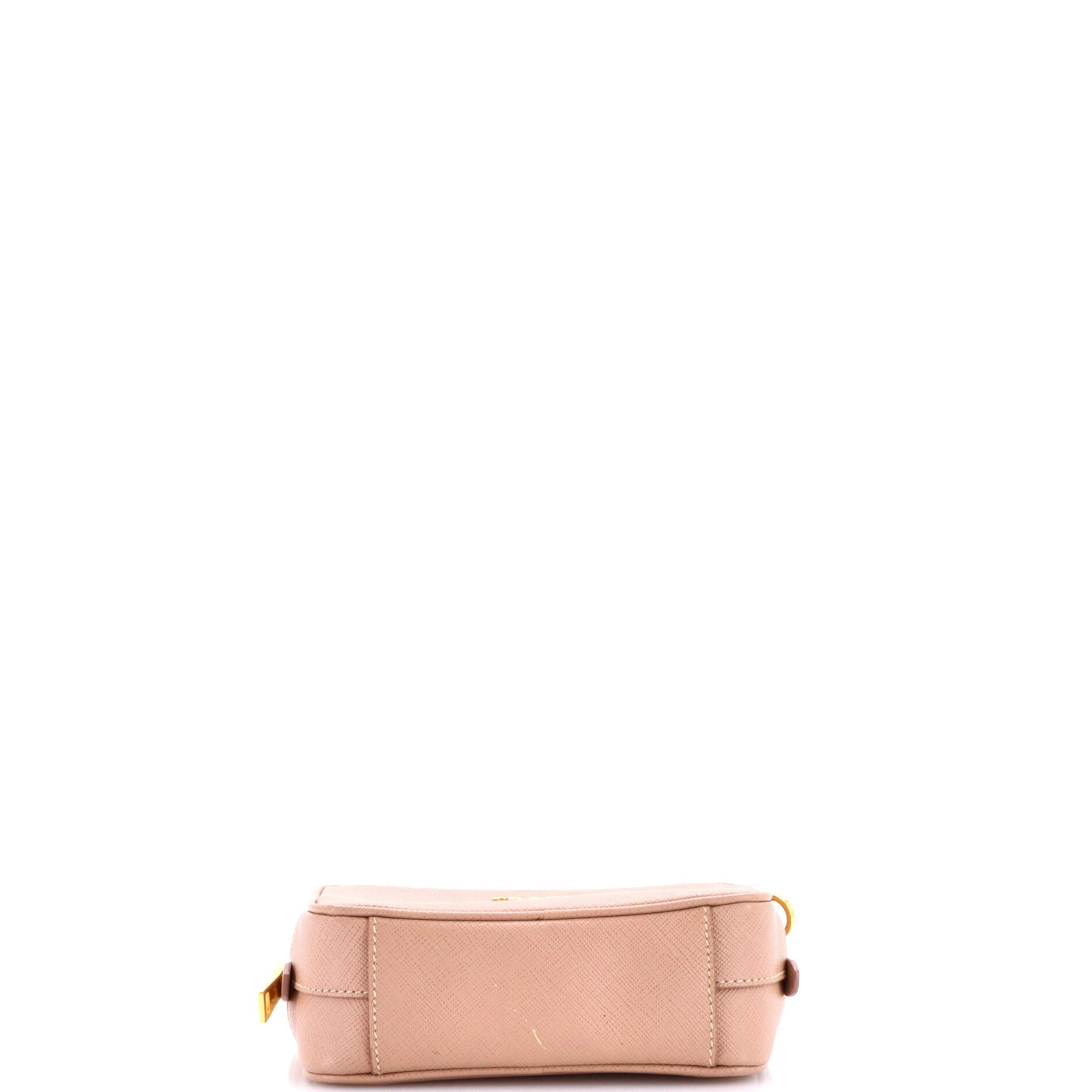 Zip Crossbody Bag Saffiano Leather Mini