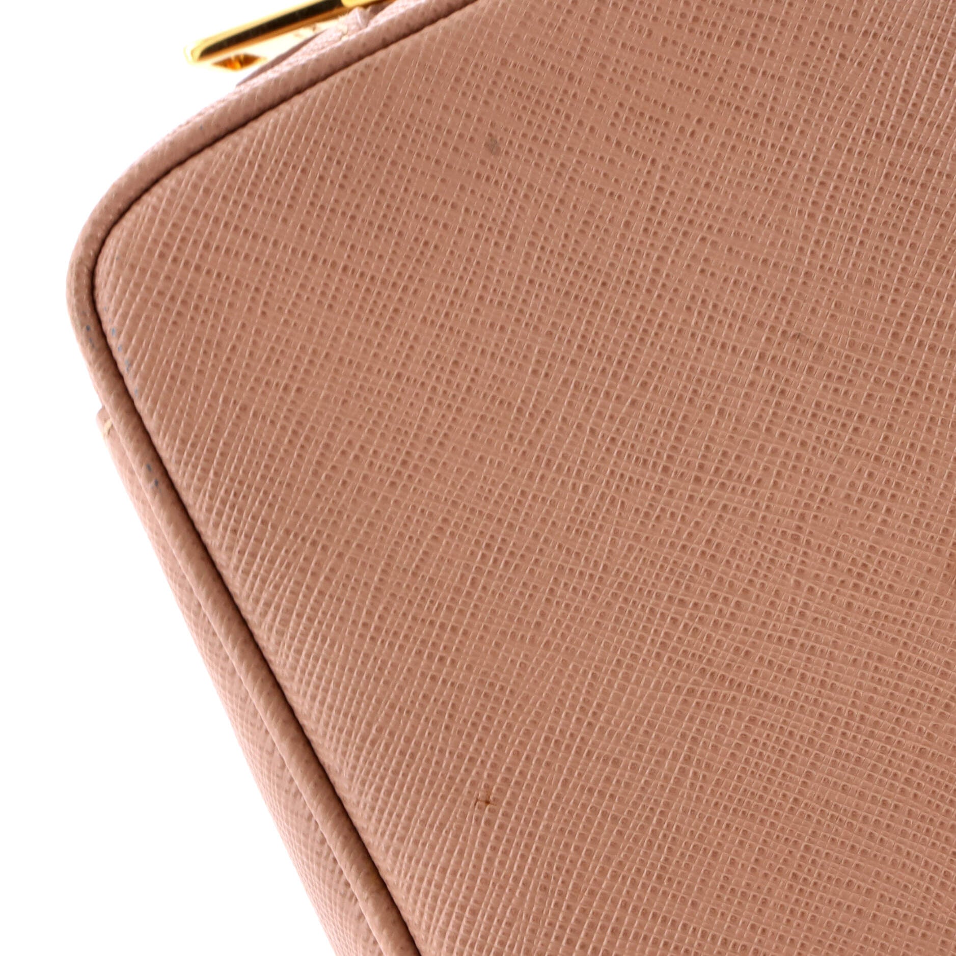 Zip Crossbody Bag Saffiano Leather Mini