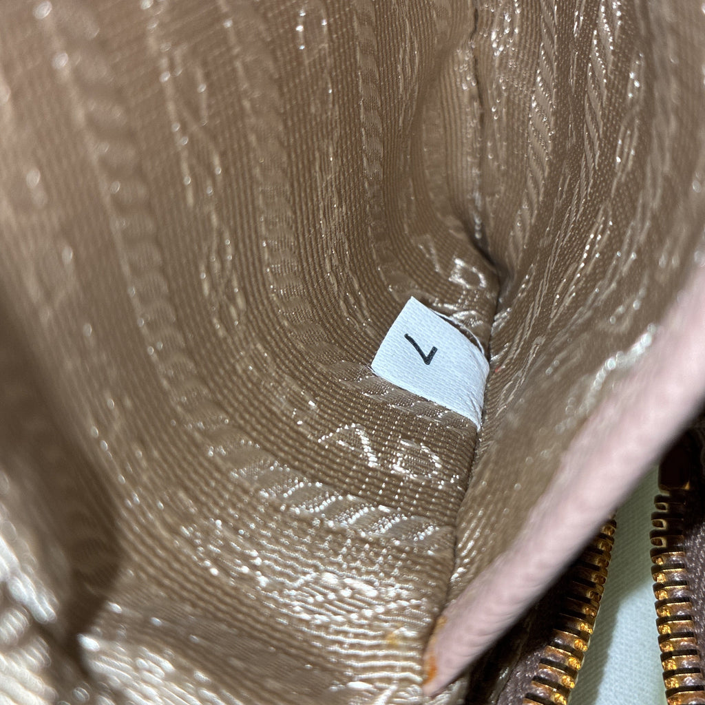 Zip Crossbody Bag Saffiano Leather Mini