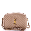 Lou Camera Bag Matelasse Chevron Leather Small