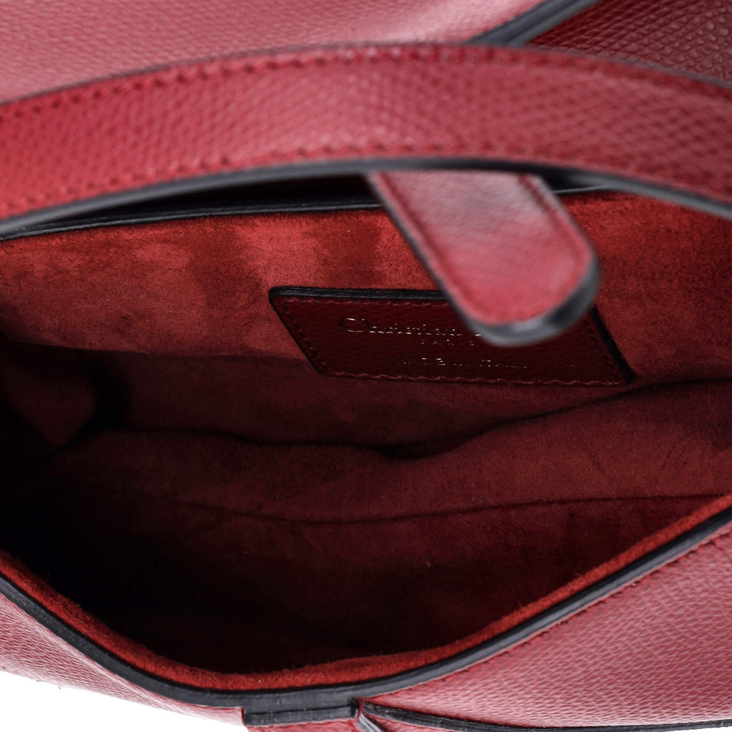 Saddle Handbag Leather Mini