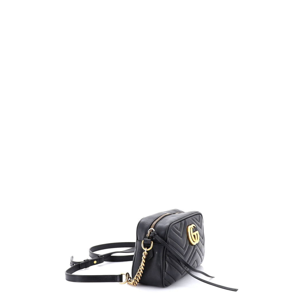 GG Marmont Shoulder Bag Matelasse Leather Small