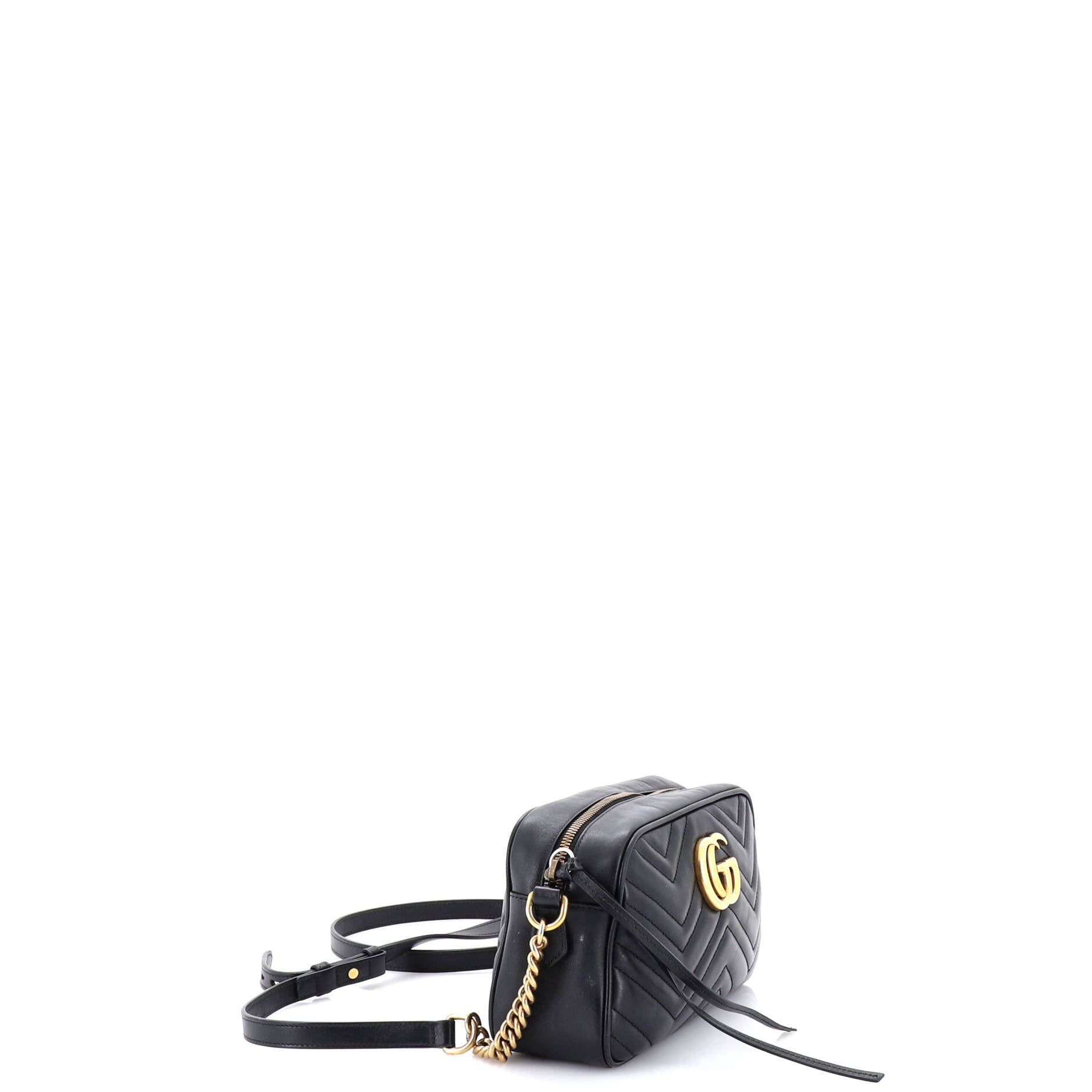 GG Marmont Shoulder Bag Matelasse Leather Small