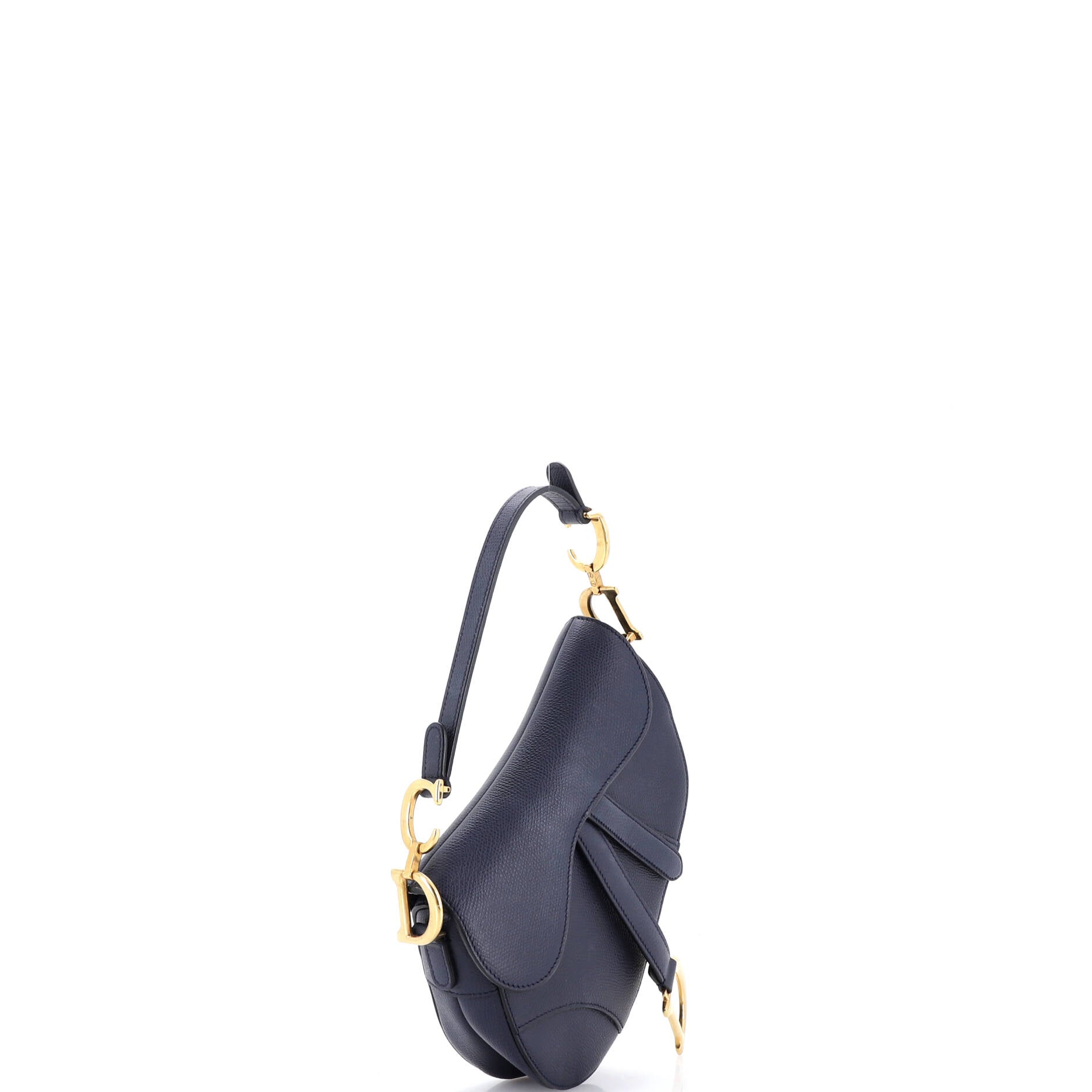 Saddle Handbag Leather Mini
